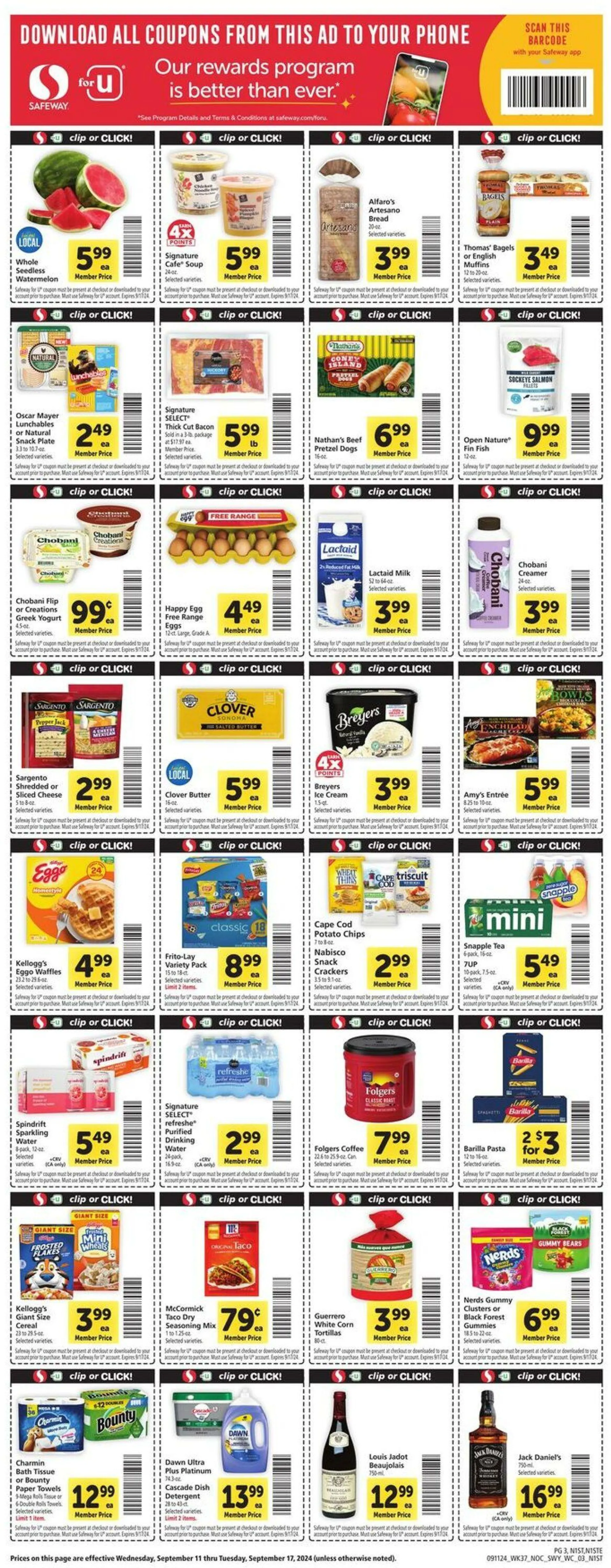 Safeway Current weekly ad - 3