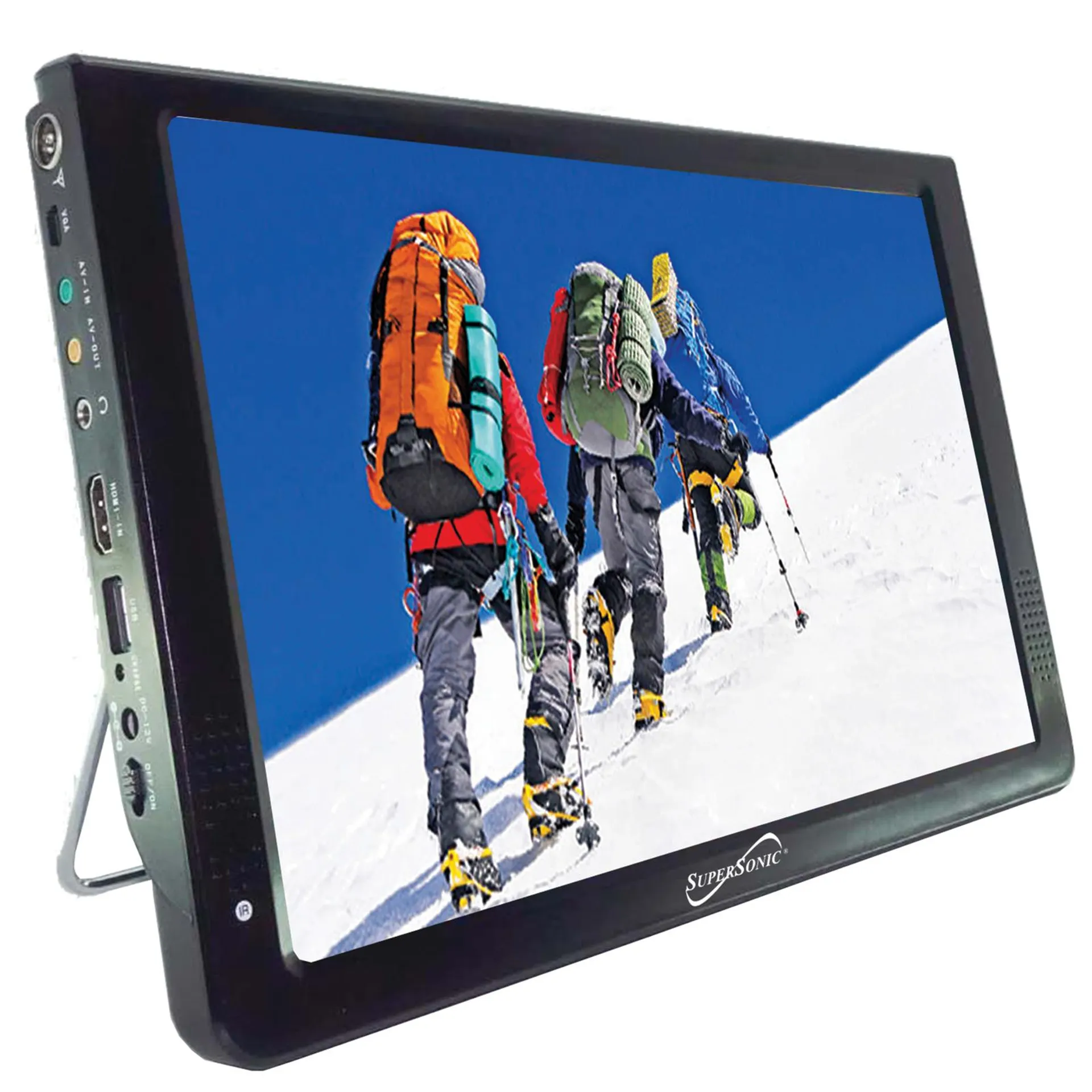 Supersonic 970105849M 12 in. Portable Digital LCD TV with USB & SD Inputs