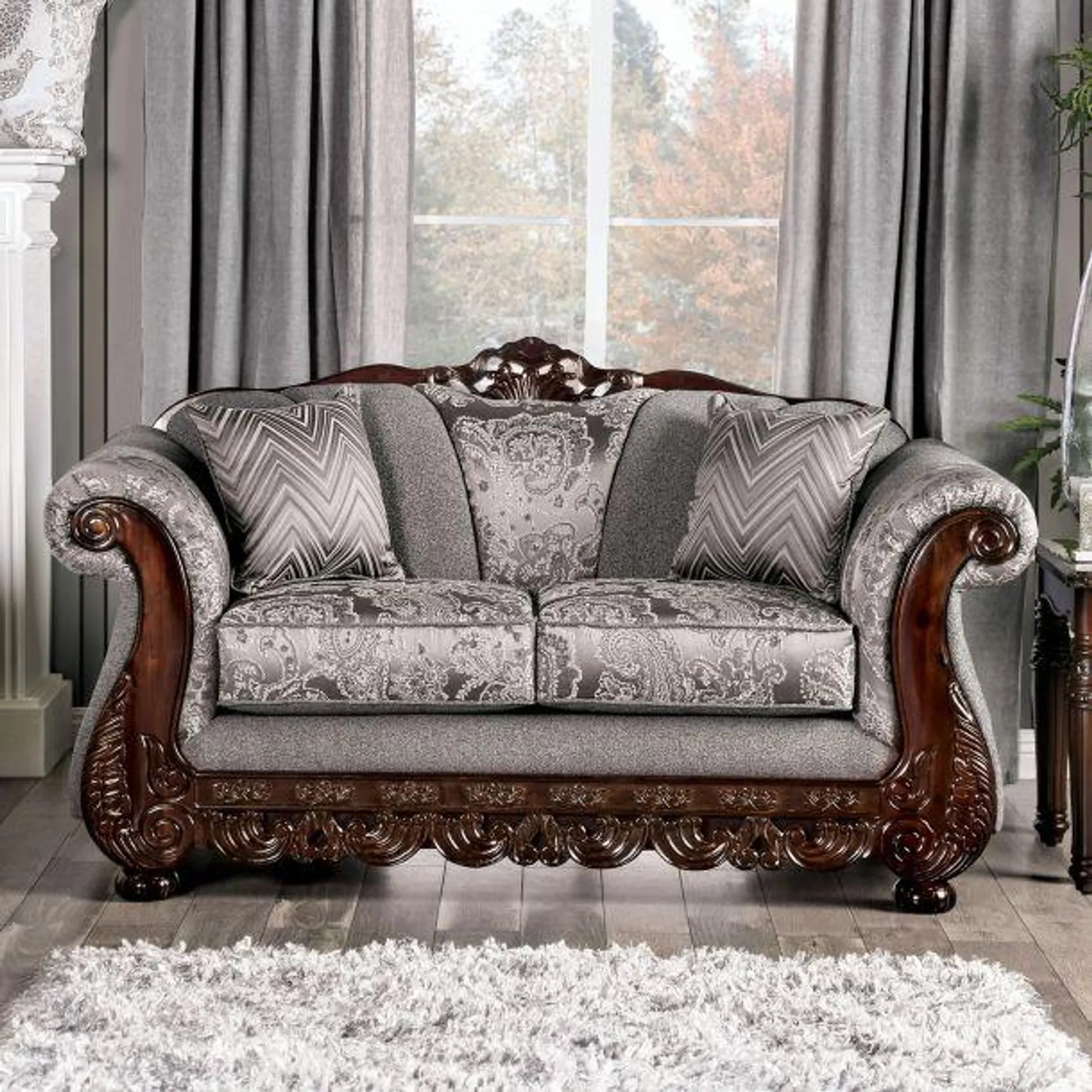 Newdale Loveseat , Gray