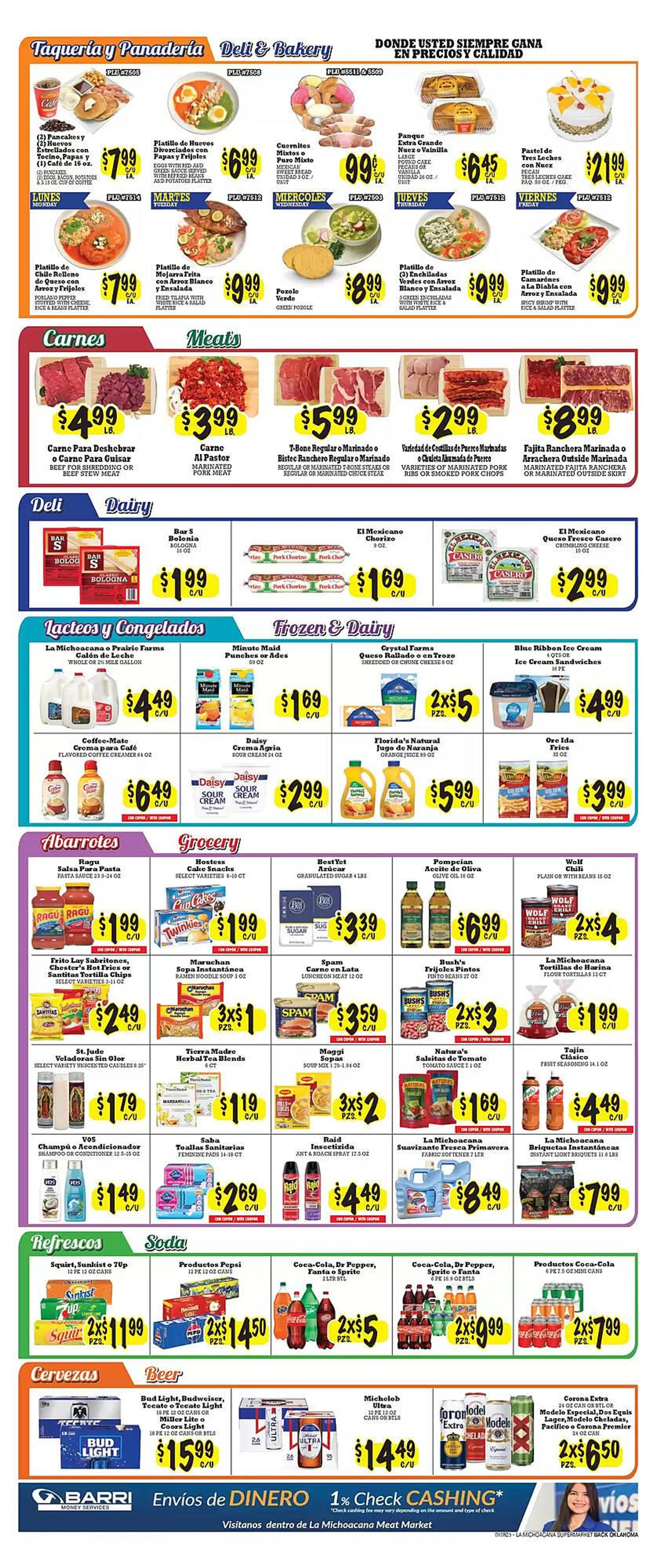 Catálogo de La Michoacana Weekly Ad 8 de enero al 15 de enero 2025 - Página 2