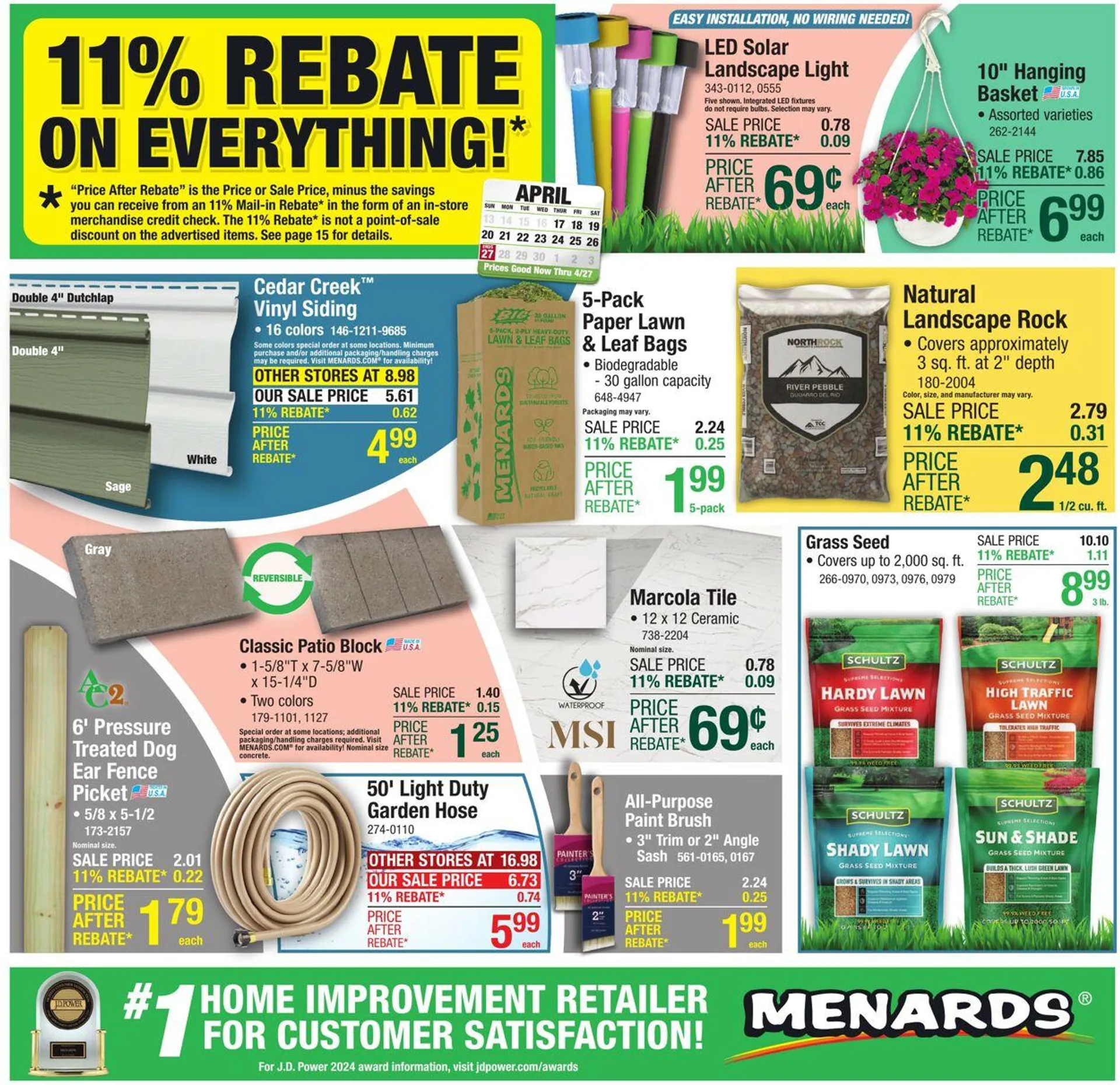 Menards Current weekly ad - 1