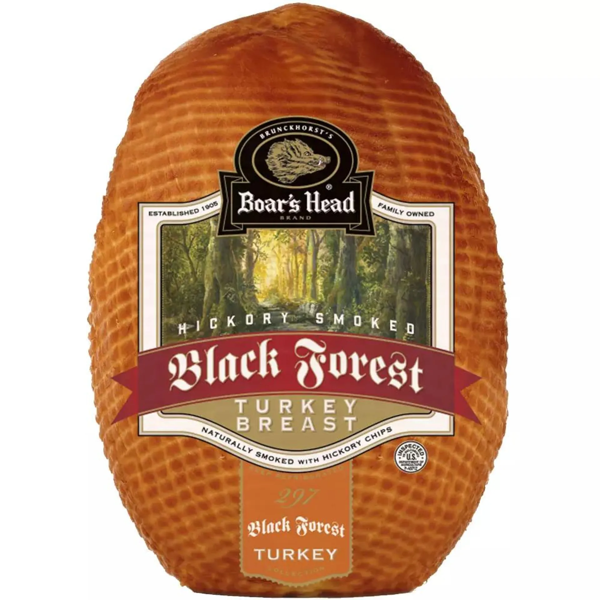 Boar's Head Hickory-Smoked Black Forest Turkey Breast, Custom Sliced