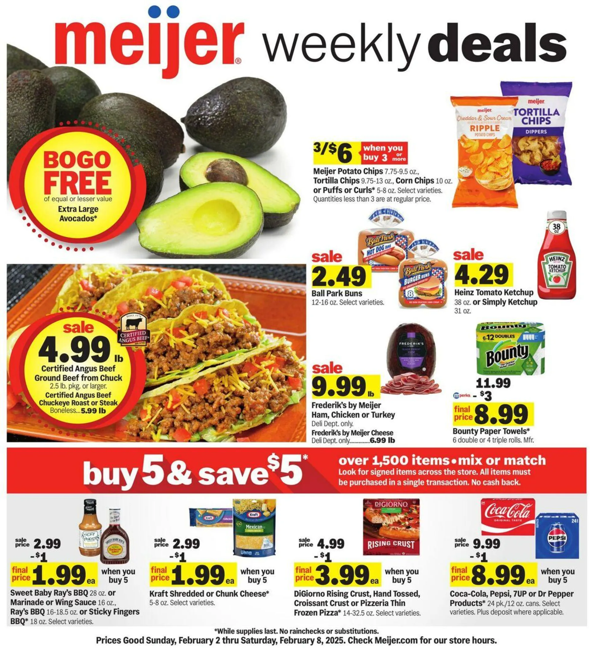 Catálogo de Meijer Current weekly ad 2 de febrero al 8 de febrero 2025 - Página 1