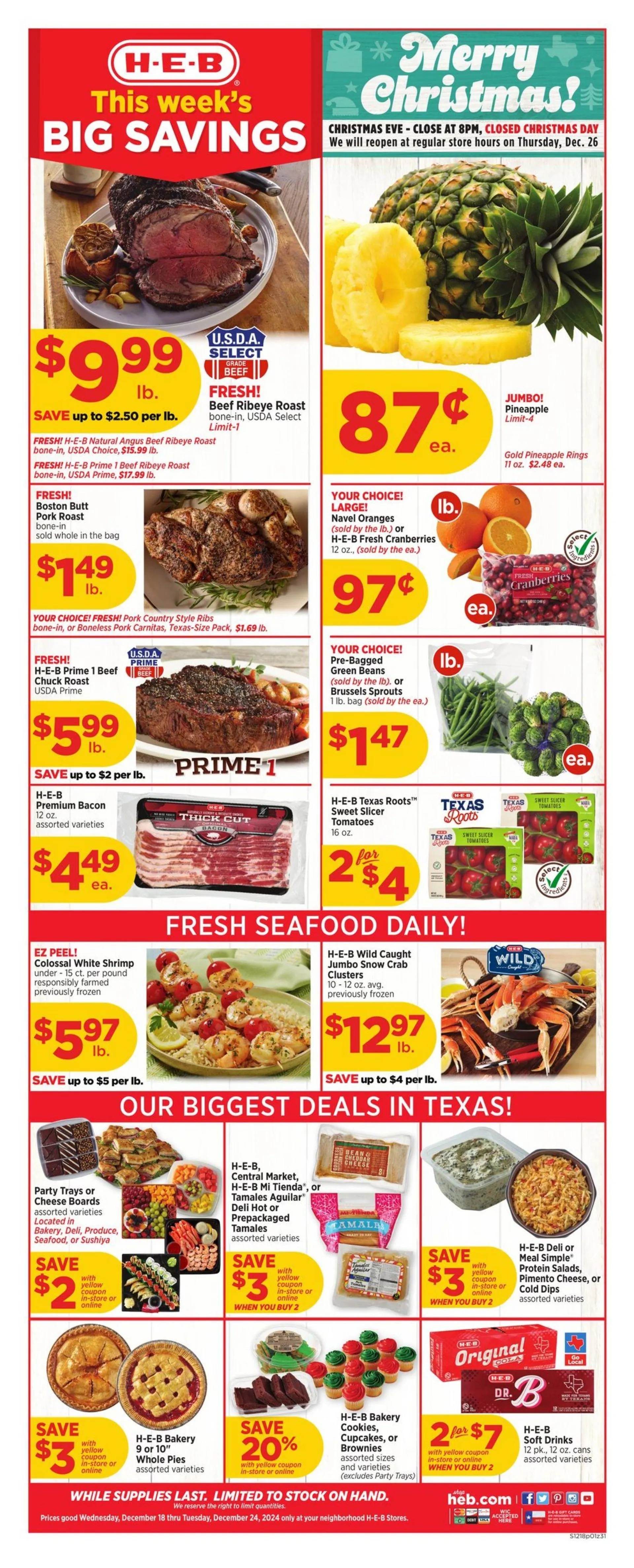 H-E-B Current weekly ad - 1