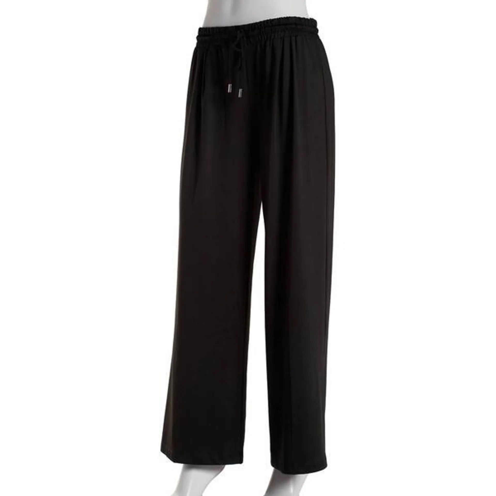 Womens Zac & Rachel Pull on Solid Wide Leg Pants