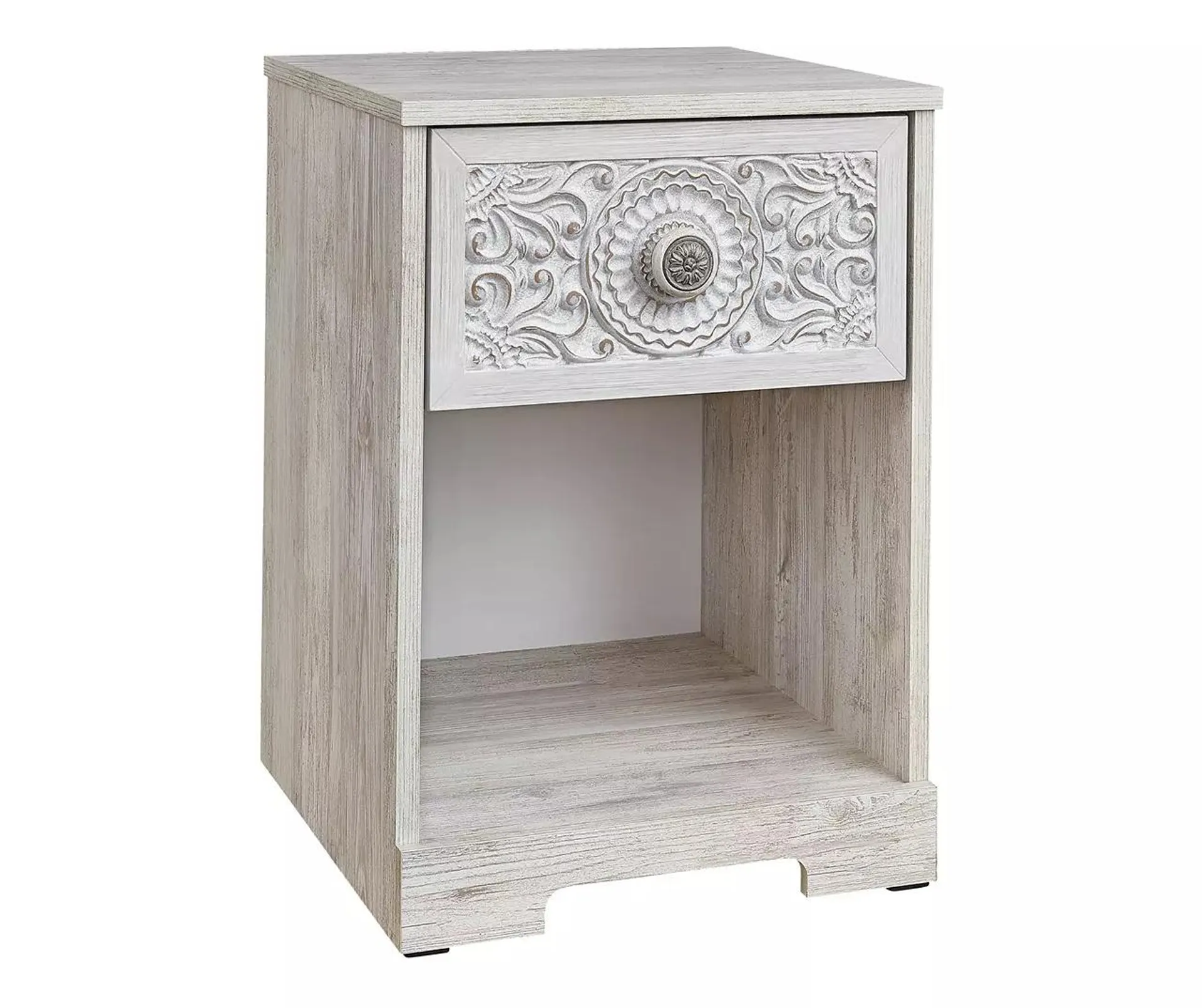 Paxberry Whitewash Nightstand