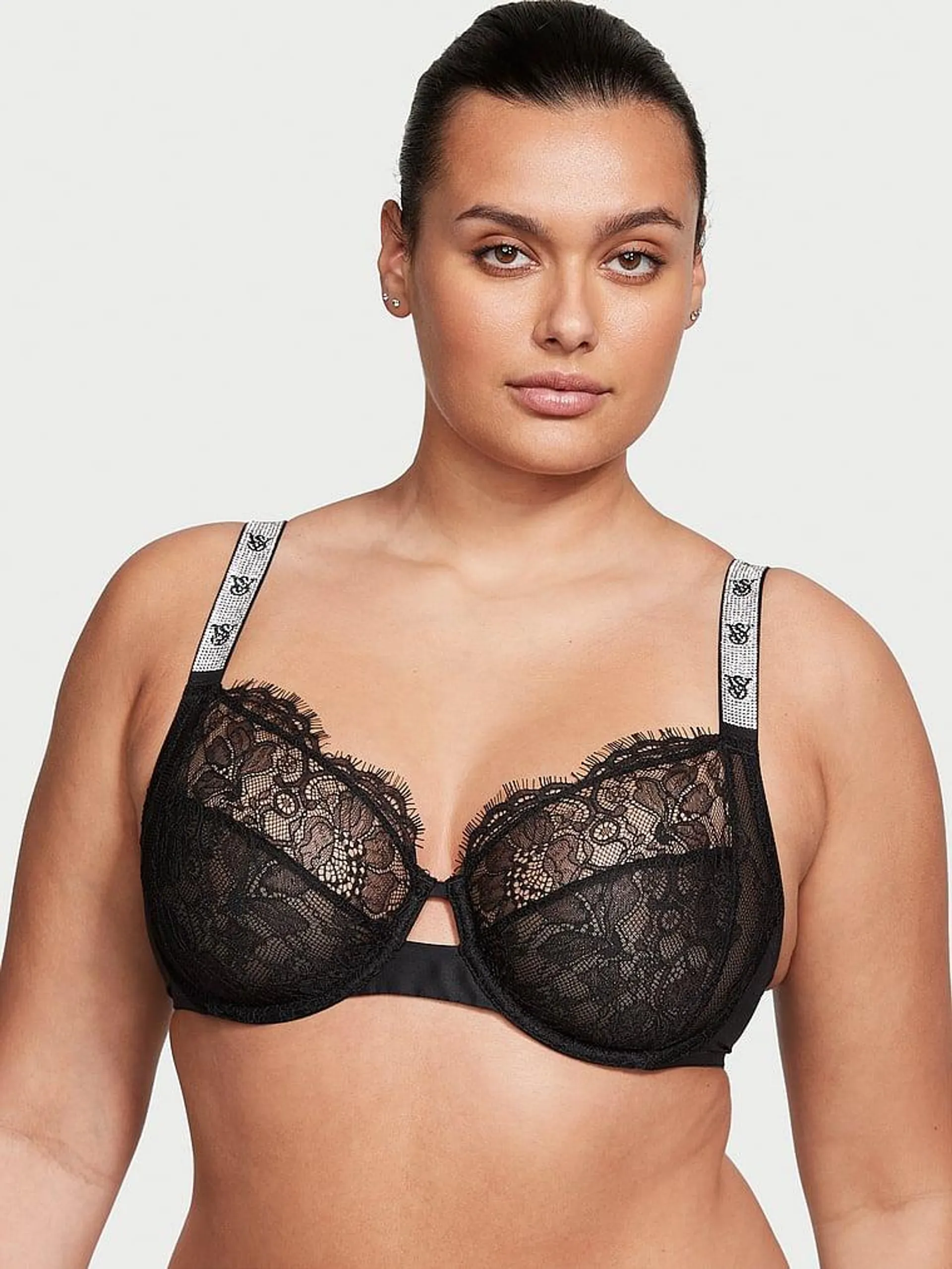 The Fabulous by Victoria's Secret Full-Cup Shine Strap Lace Bra