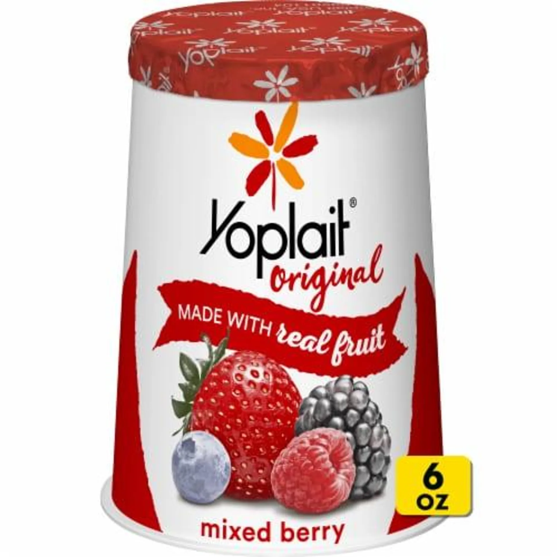 Yoplait Original Mixed Berry Low Fat Yogurt Cup