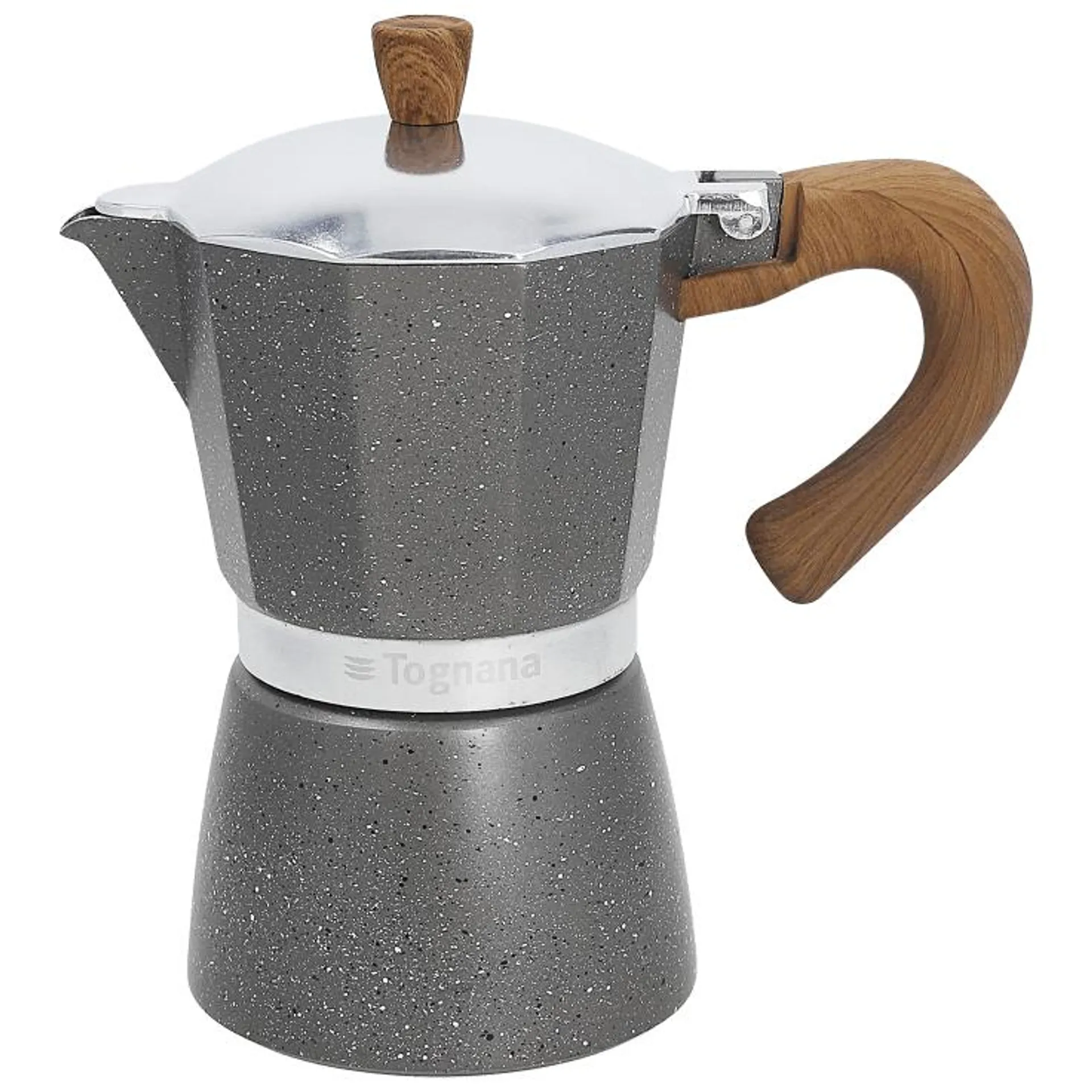 Tognana Wood & Stone Cafetera Espresso para 6 Tazas