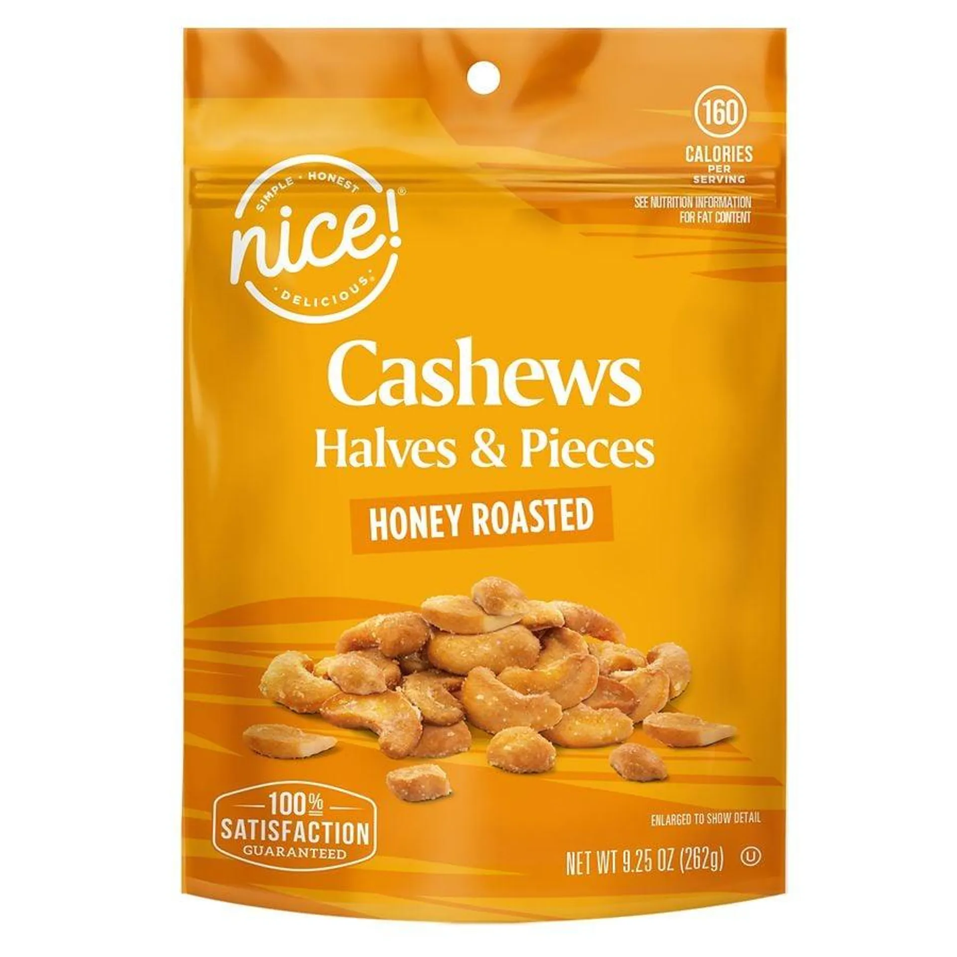 Cashew Halves & Pieces Honey Roasted