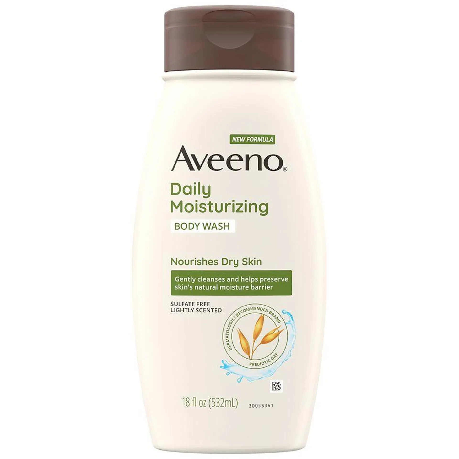 Daily Moisturizing Oat Body Wash For Dry Skin Unspecified