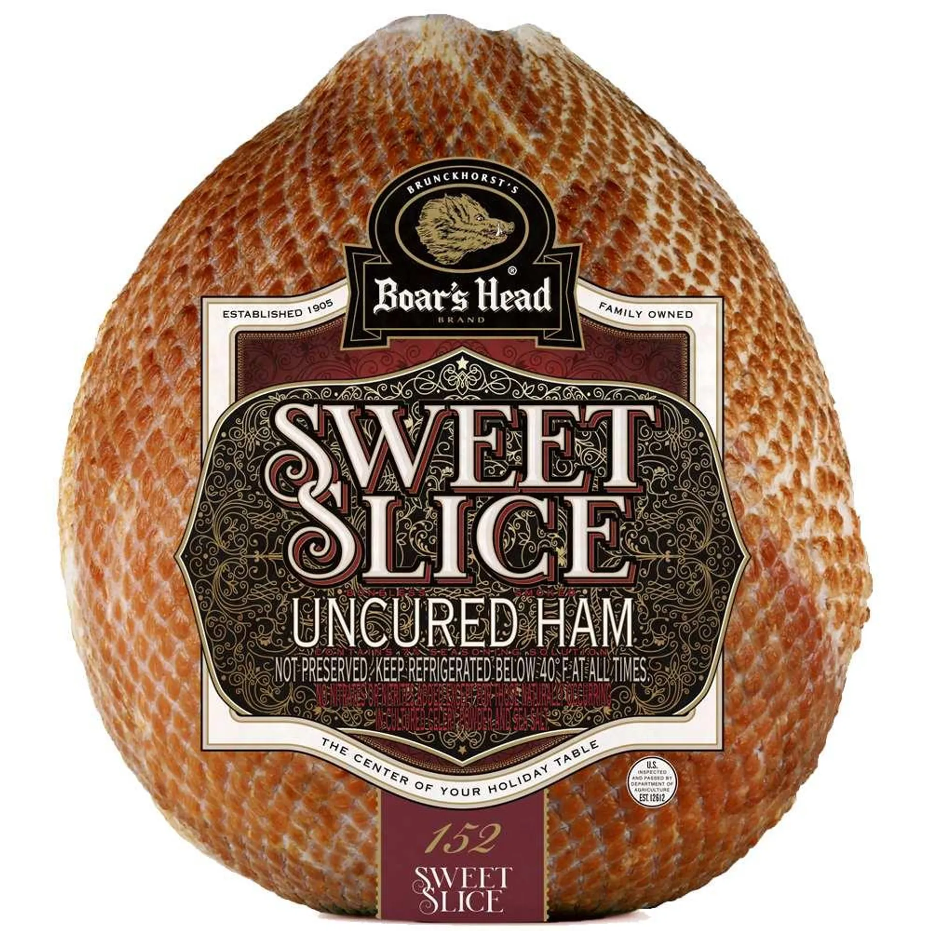 Boar's Head Sweet Slice Uncured Ham, Custom Sliced