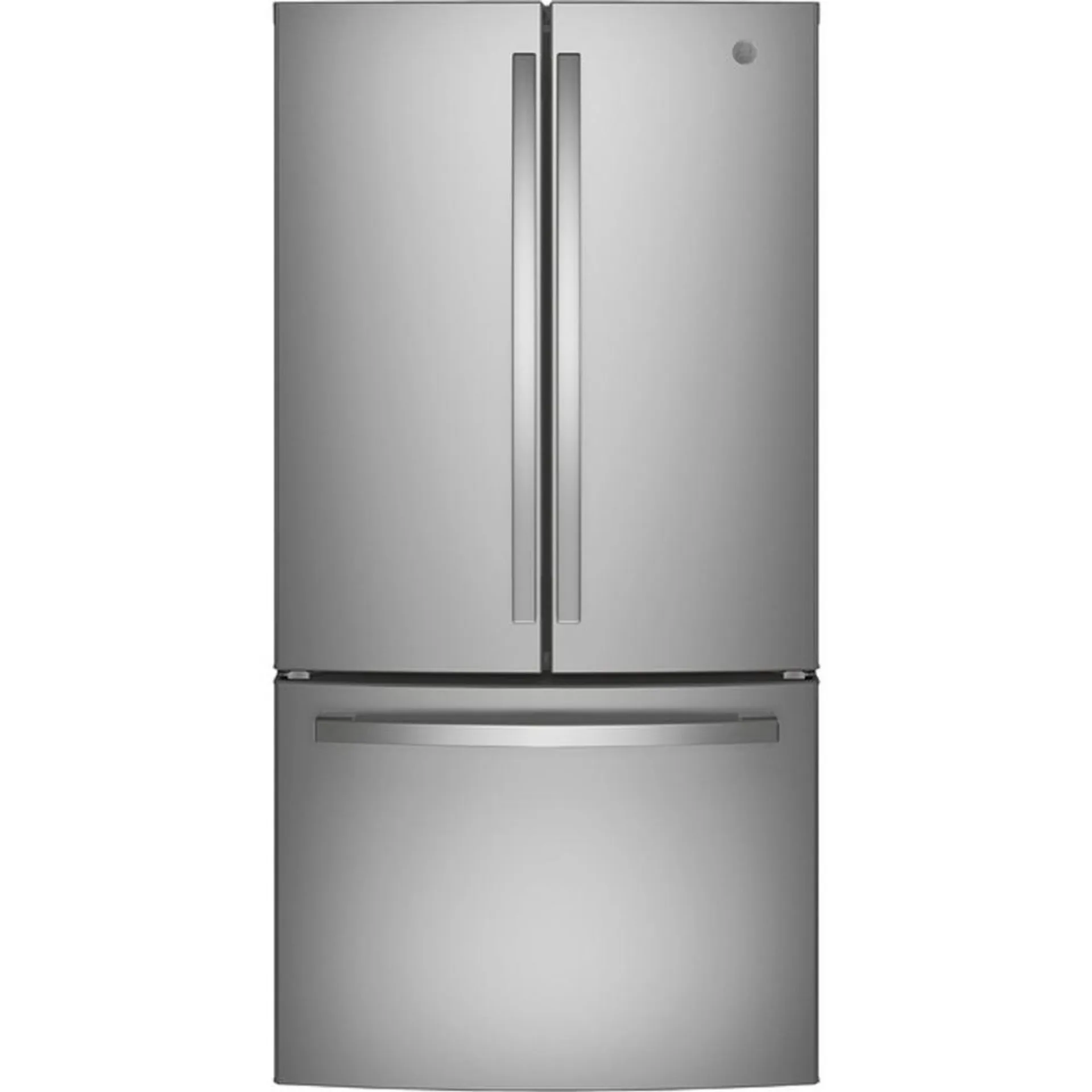 GE Appliances GNE25JYKFS ENERGY STAR® 24.7 Cu. Ft. French-Door Refrigerator - Stainless Steel