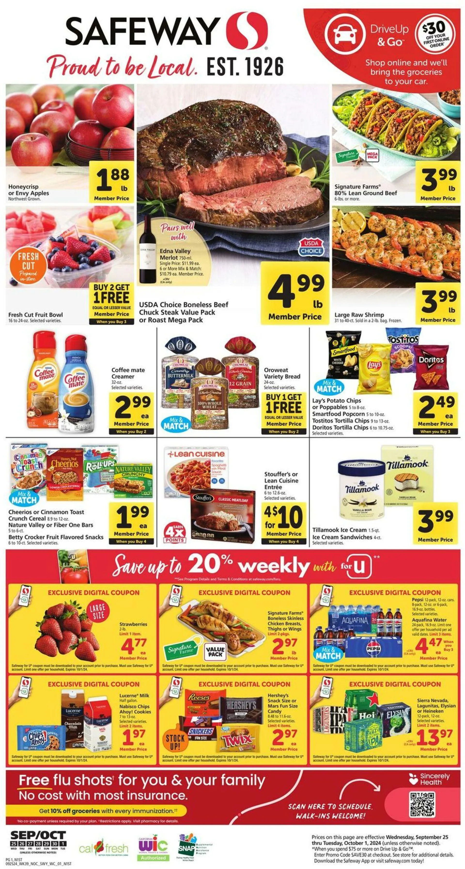 Safeway Current weekly ad - 1