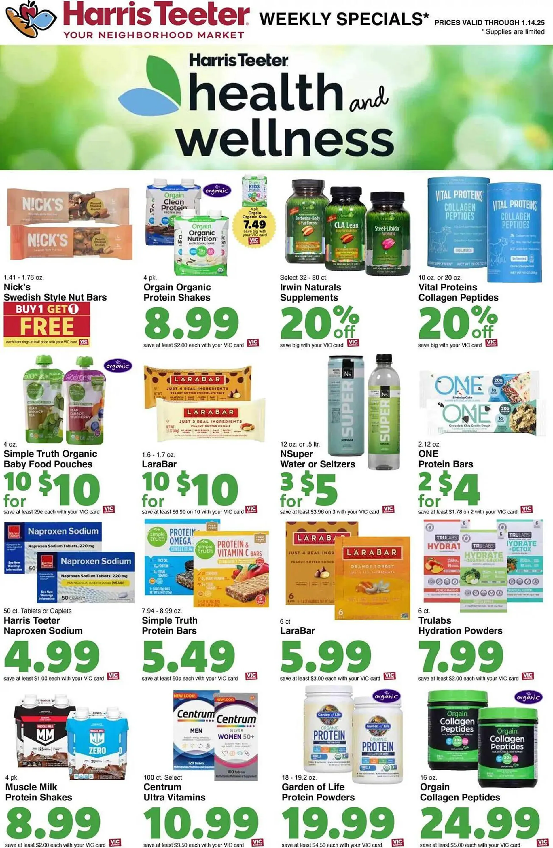 Catálogo de Harris Teeter Weekly Ad 8 de enero al 14 de enero 2025 - Página 16