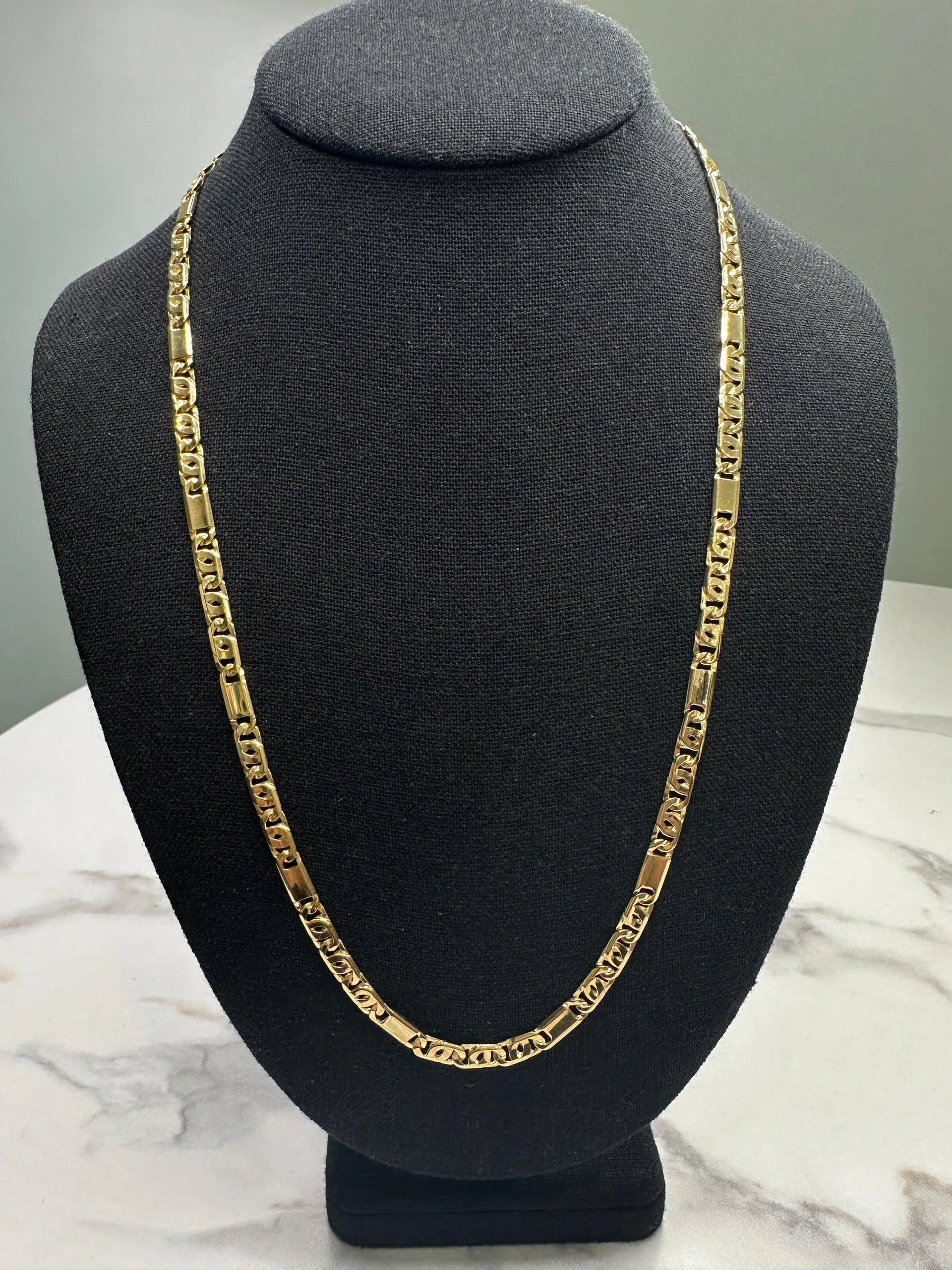 Solid 14K Gold Chain 36.1g