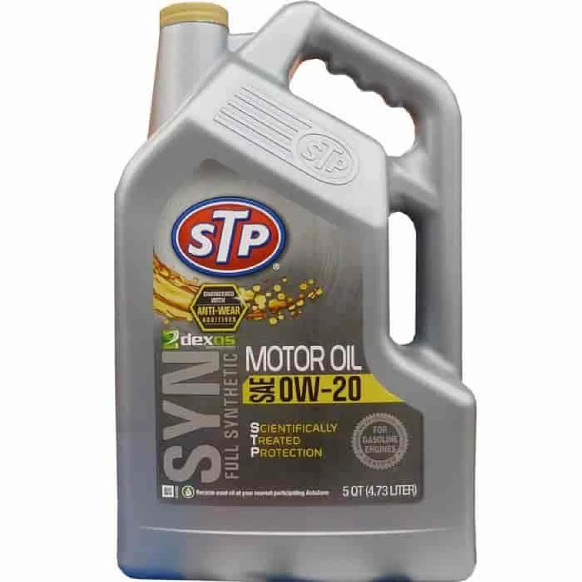 STP Full Synthetic Engine Oil 0W-20 5 Quart