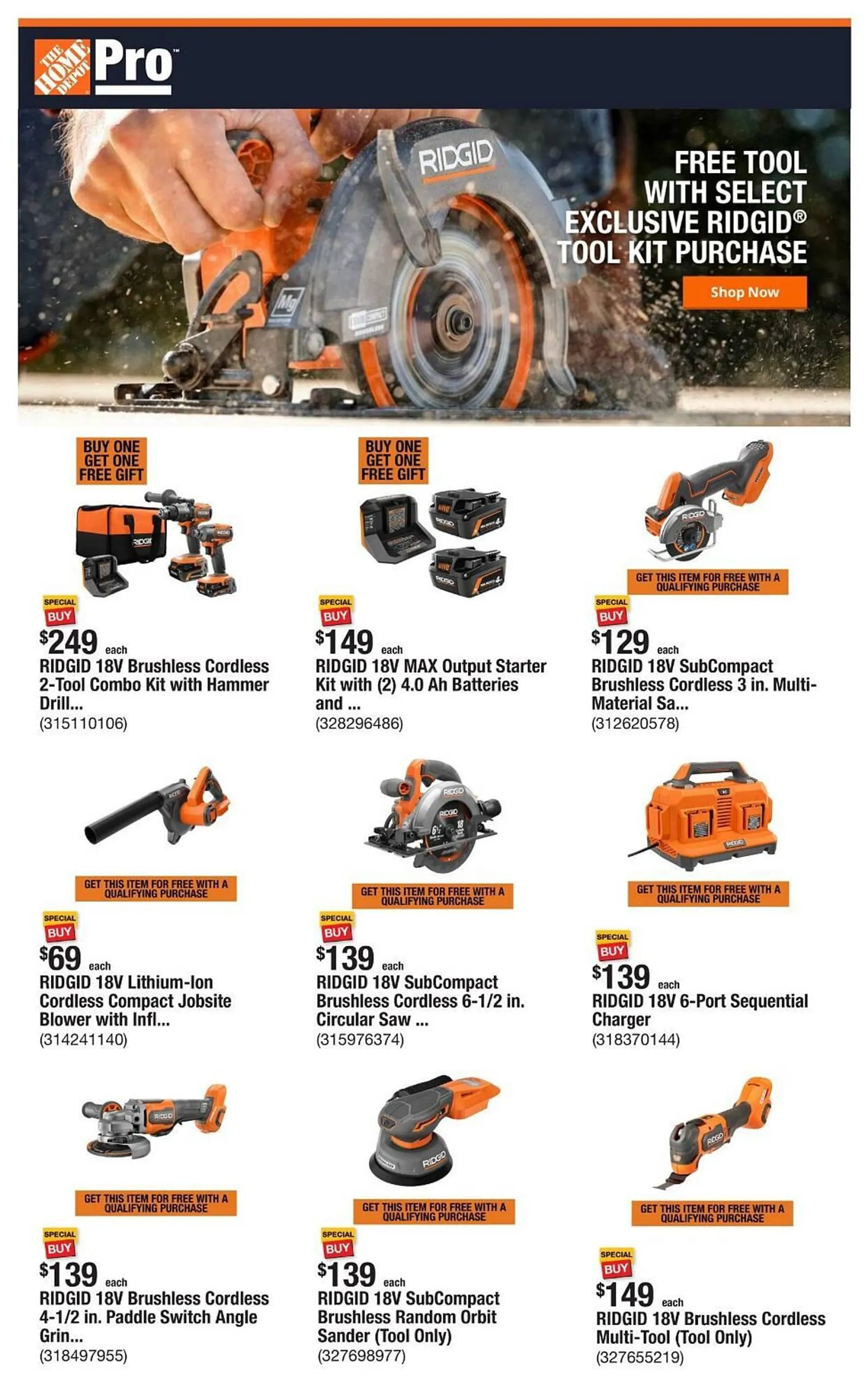 The Home Depot Weekly Ad - 1