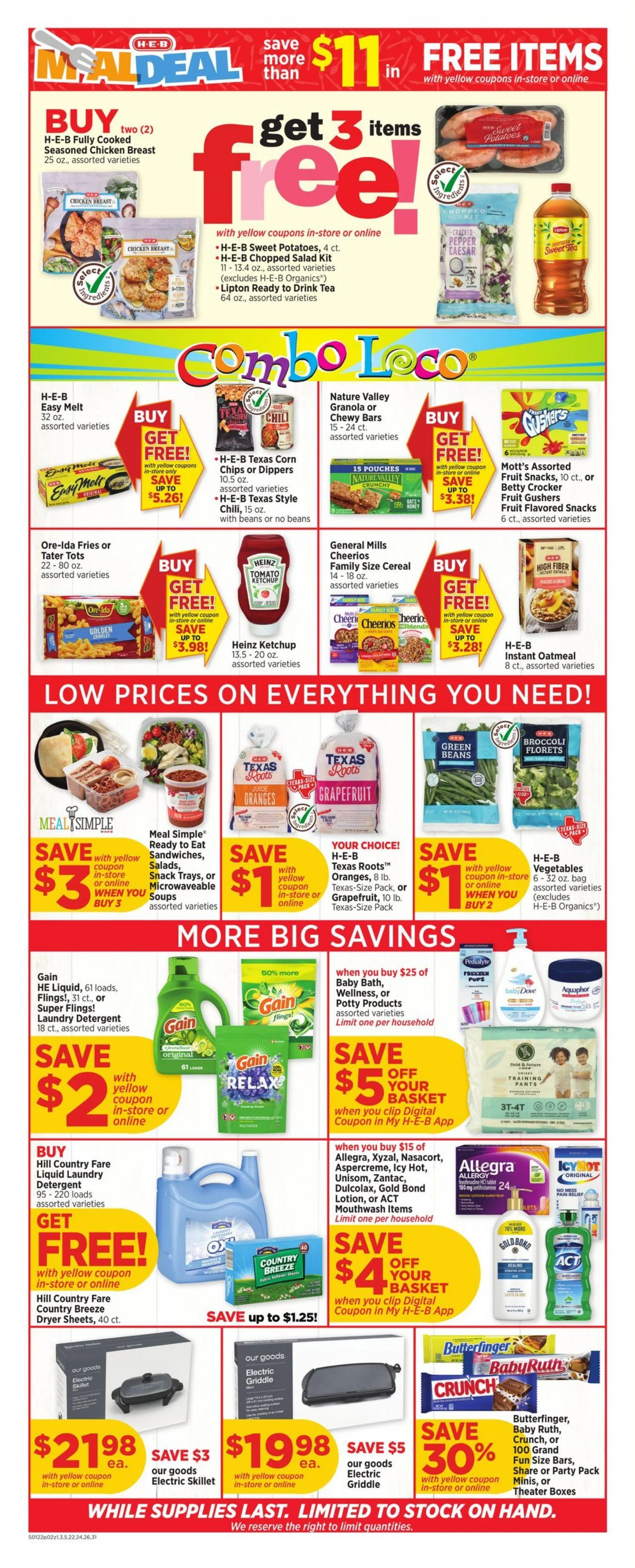 Catálogo de H-E-B Current weekly ad 22 de enero al 28 de enero 2025 - Página 2