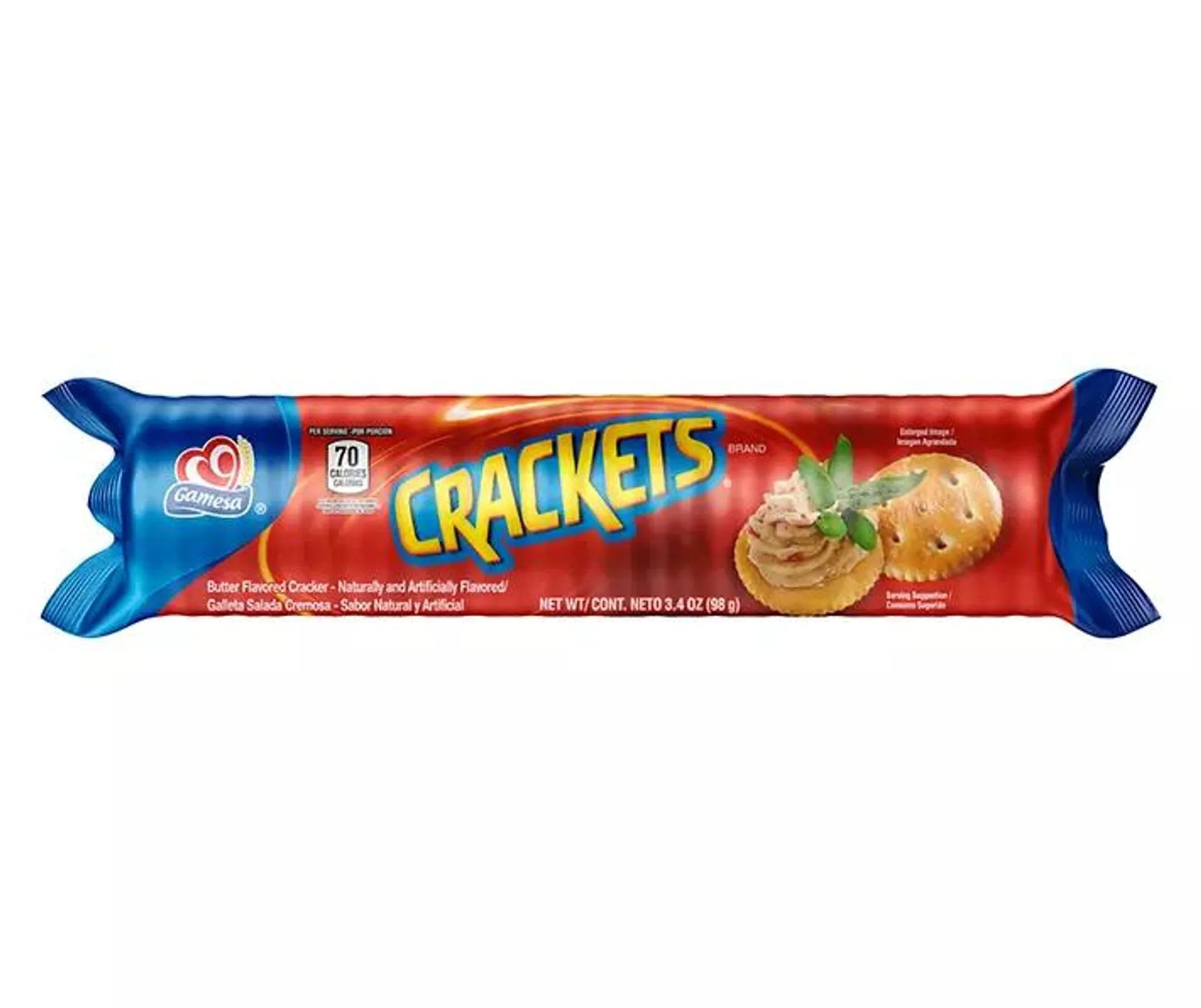 Crackets Crackers, 3.4 Oz.