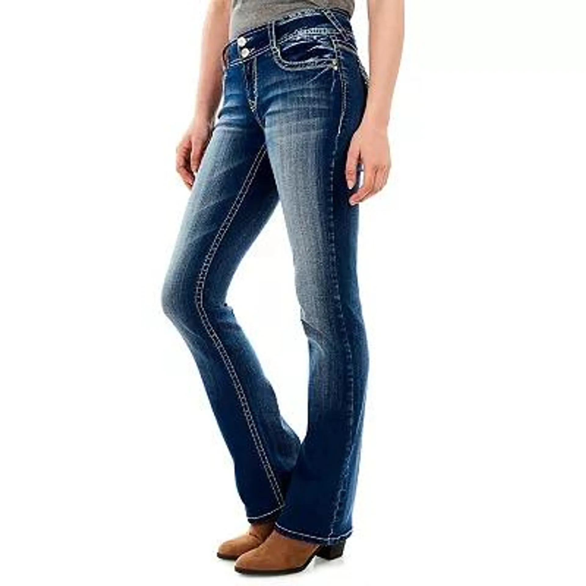 Juniors' WallFlower Insta Stretch® Luscious Curvy Bootcut Jeans