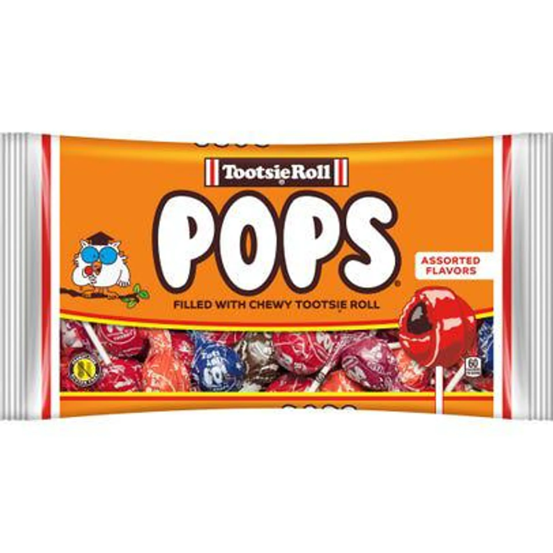 Tootsie Roll Pops Assorted Flavors, 10.125 Ounce