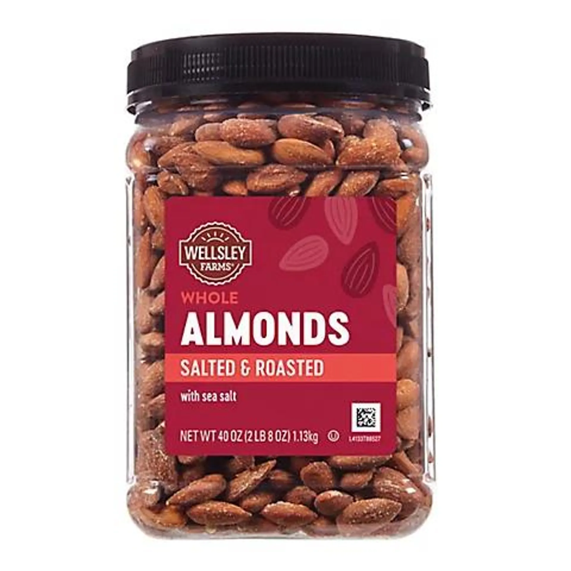 Wellsley Farms Oil Roasted & Sea Salted Almonds, 40 oz.