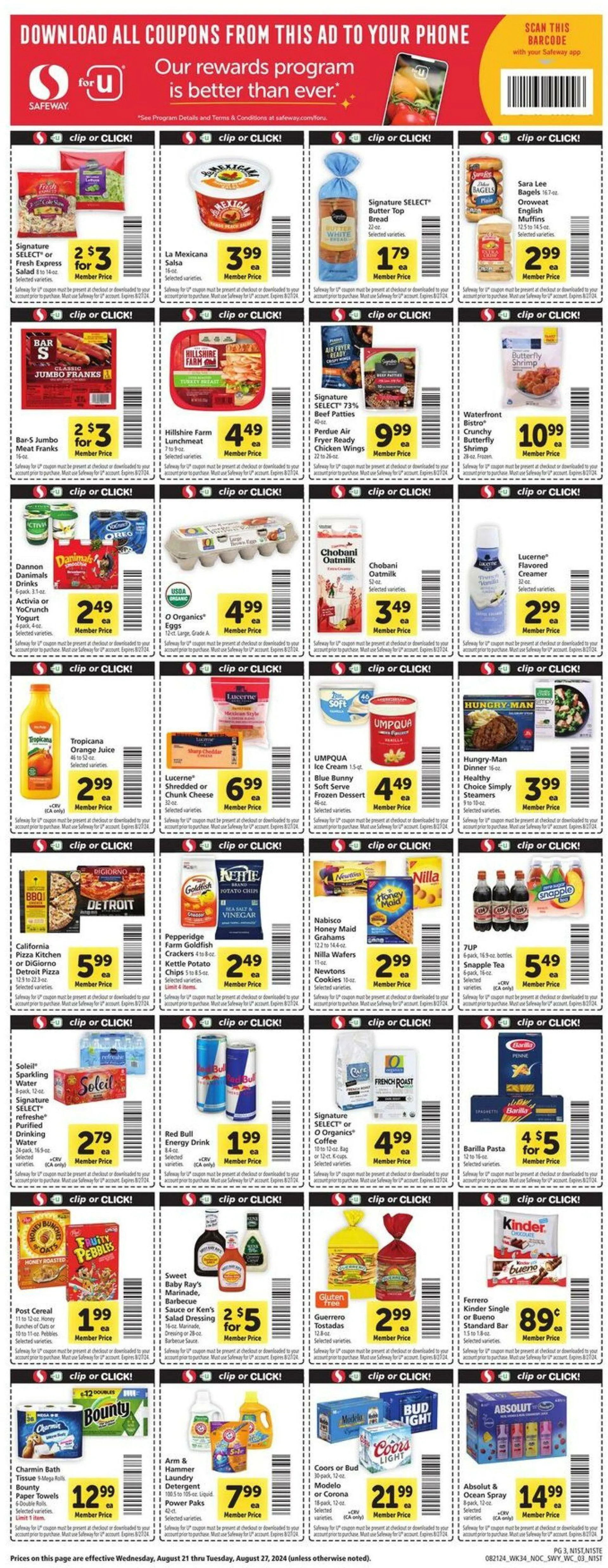 Safeway Current weekly ad - 3