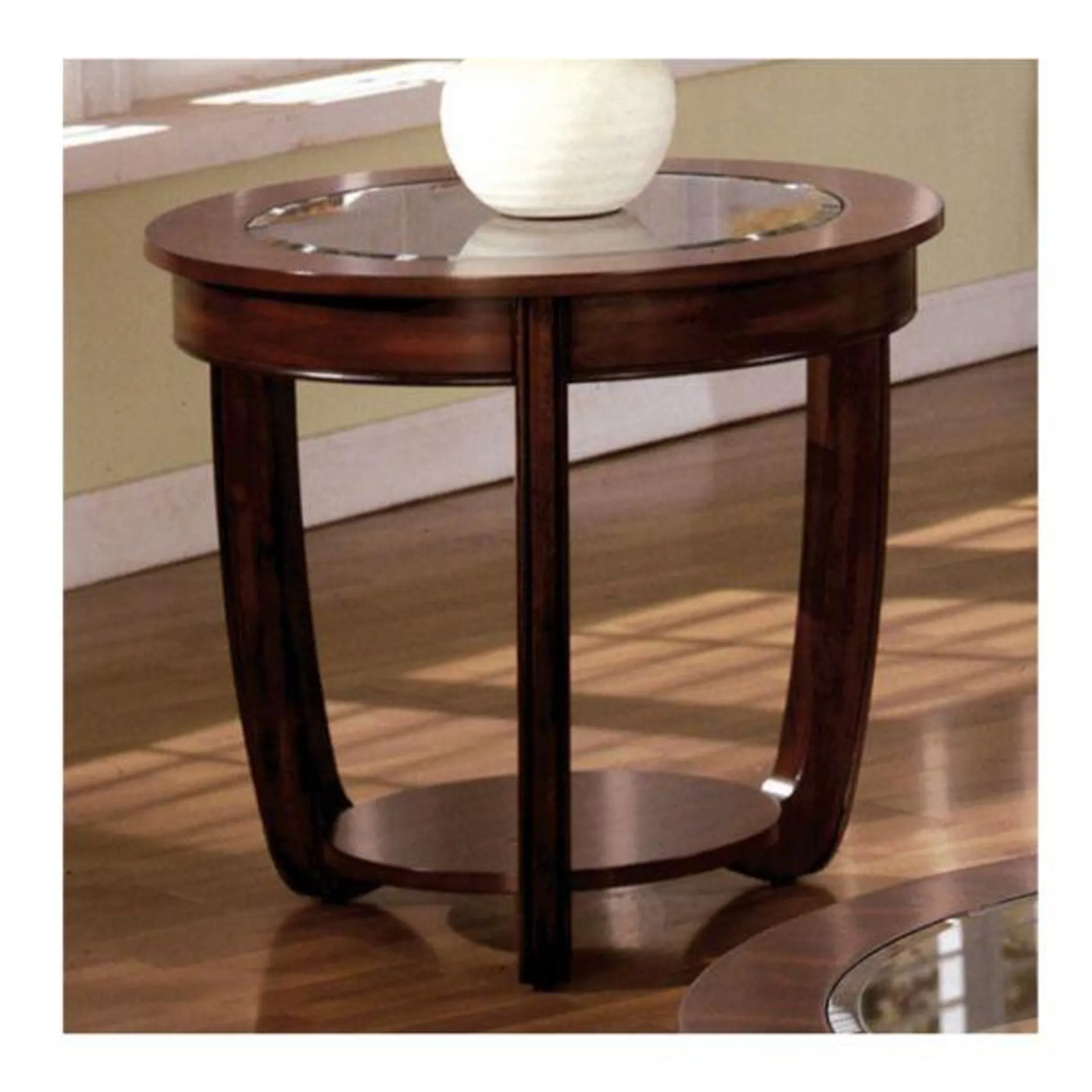 Crystal Falls End Table by Furniture of America