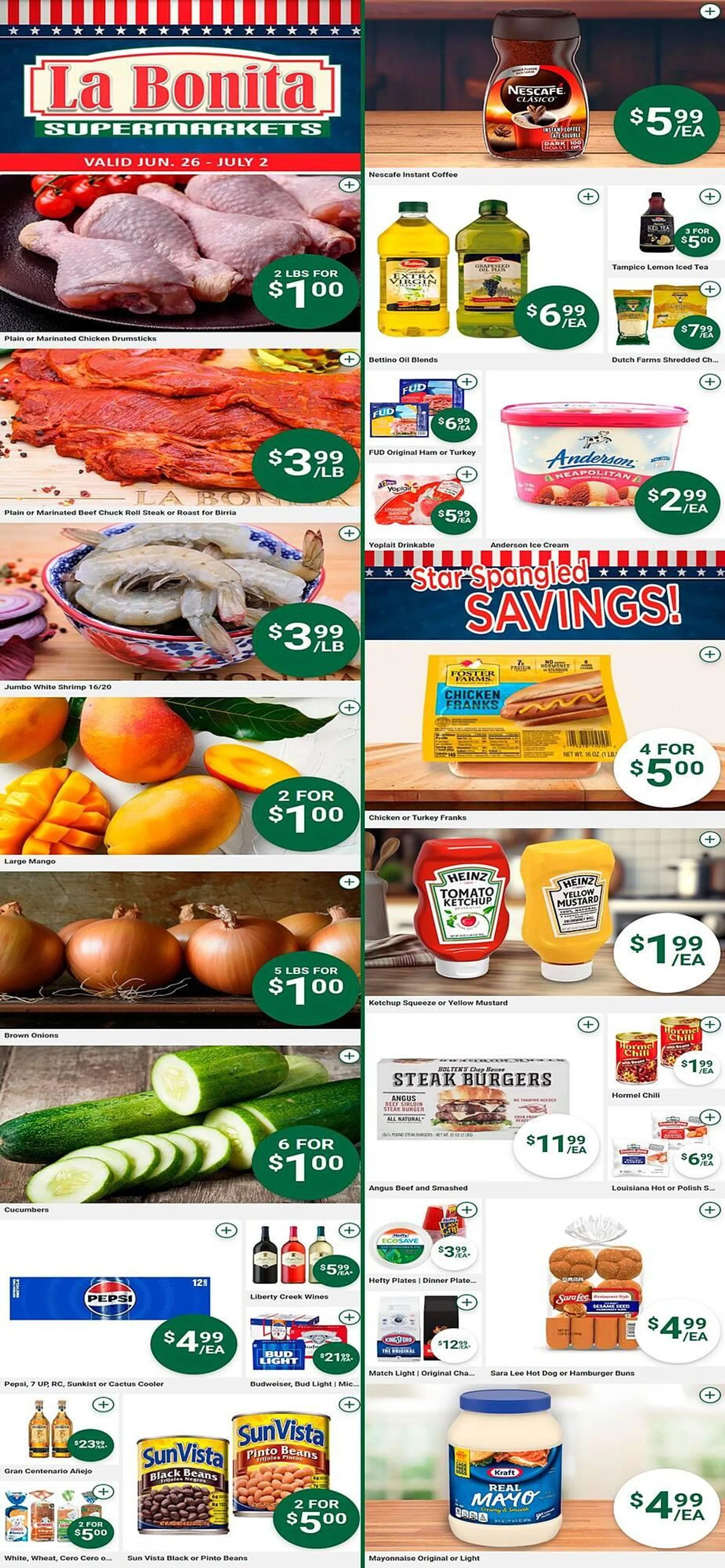 La Bonita Supermarkets Weekly Ad - 1