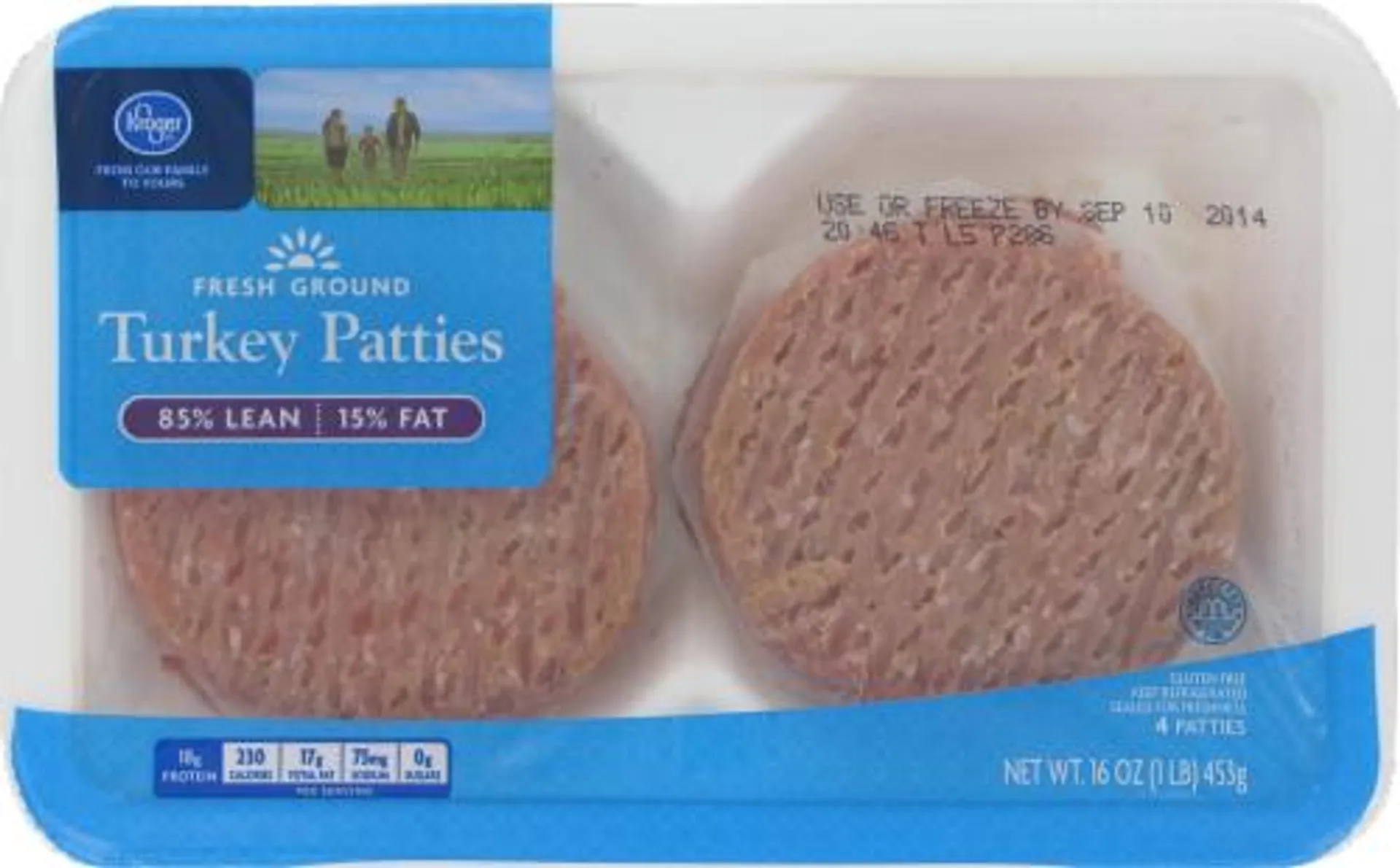 Kroger® Fresh Ground Turkey Patties