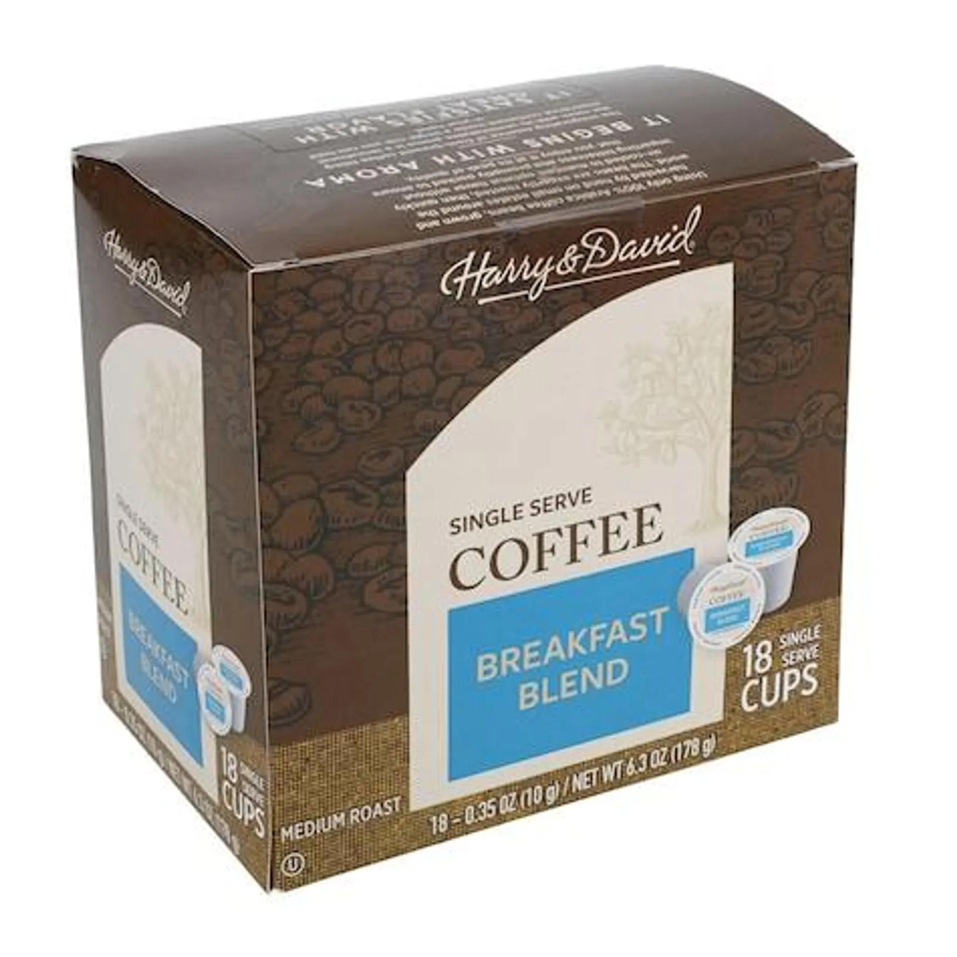 Harry and David Breakfast Blend Coffee K-Cups, 18-ct.