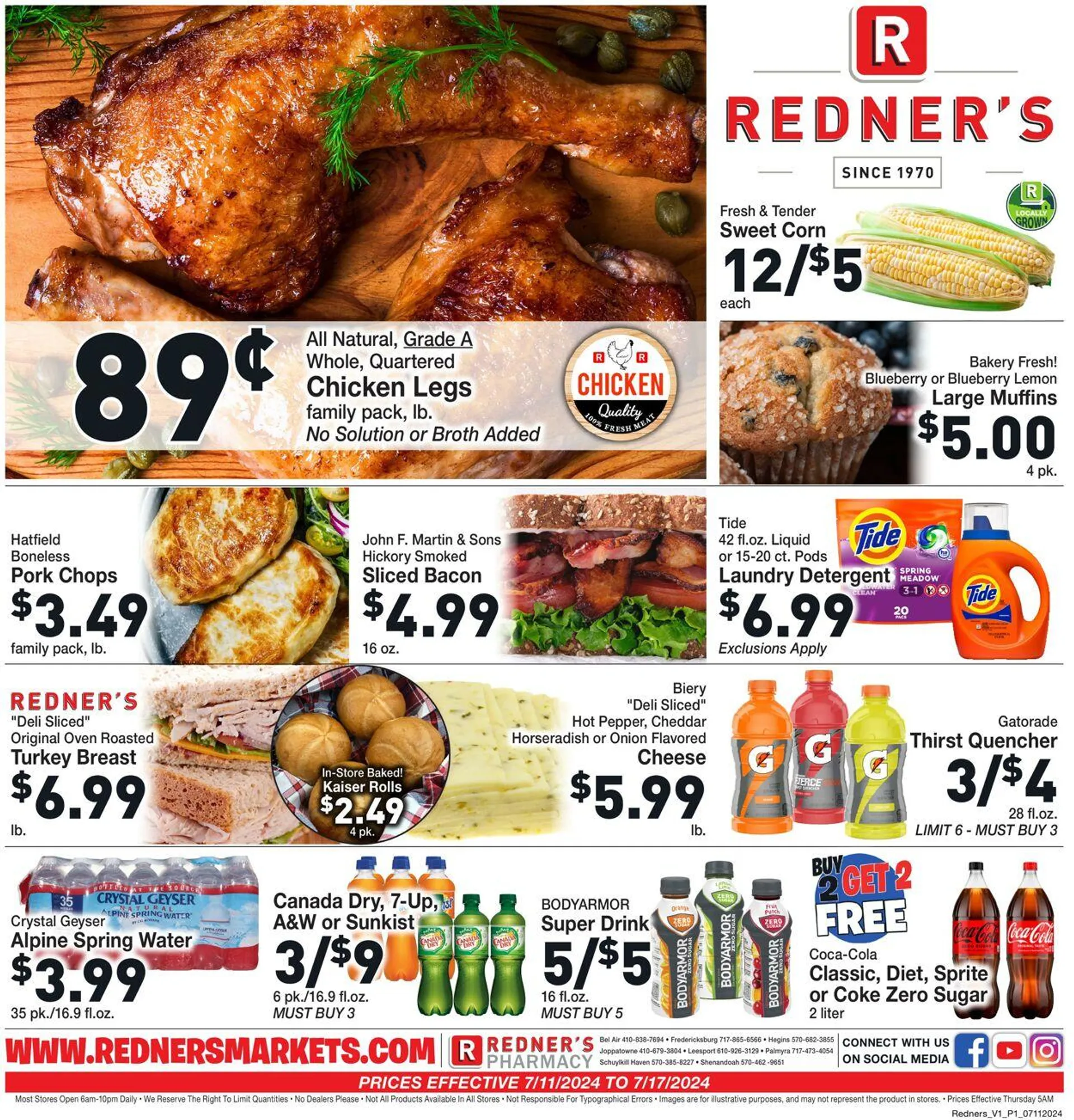 Redner’s Warehouse Market Current weekly ad - 1