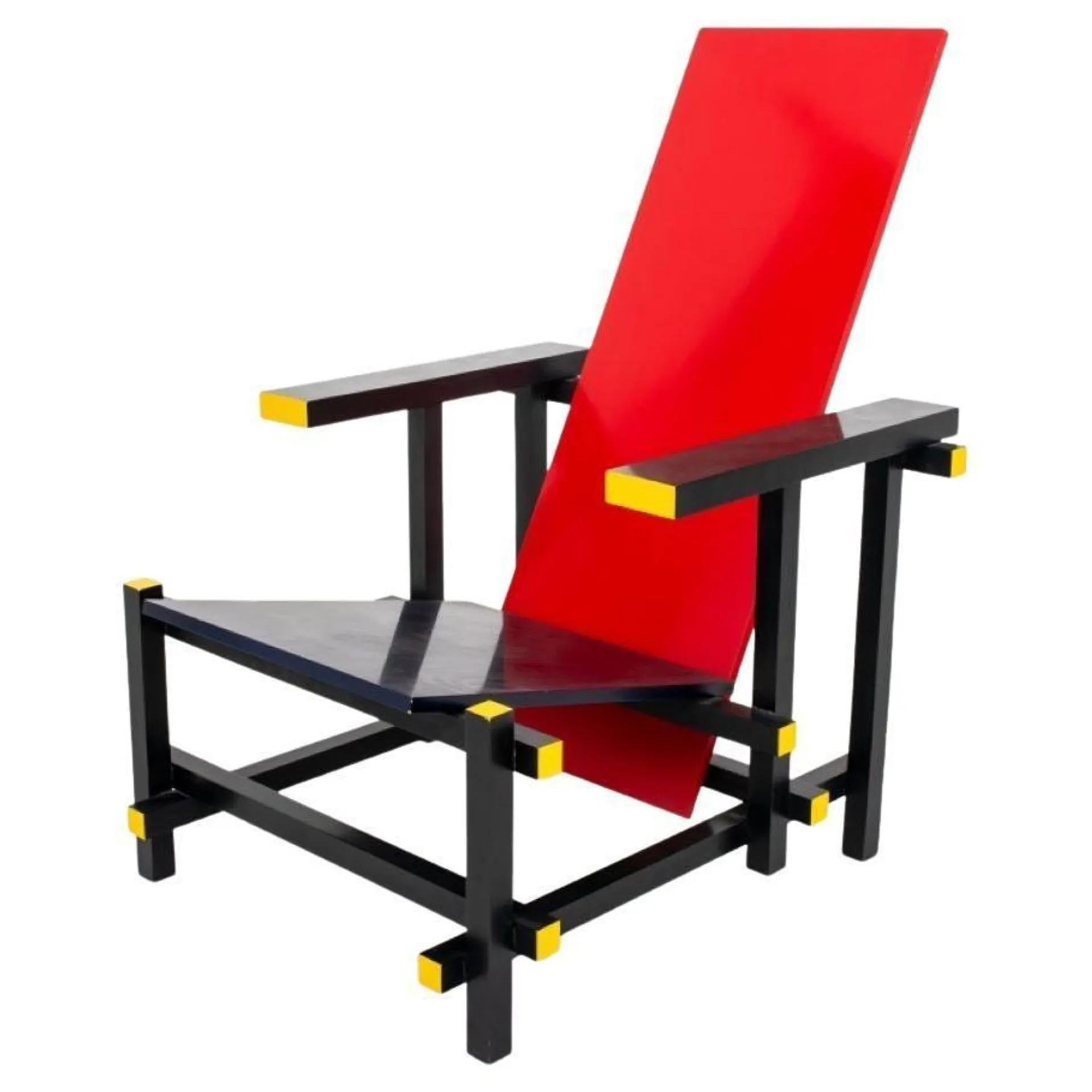 Gerrit Rietveld De Stijl Red Blue Chair