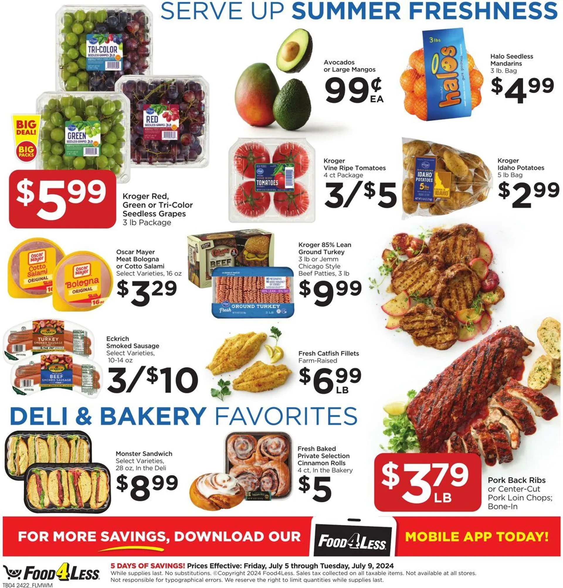 Weekly ad Food 4 Less from July 5 to July 9 2024 - Page 5