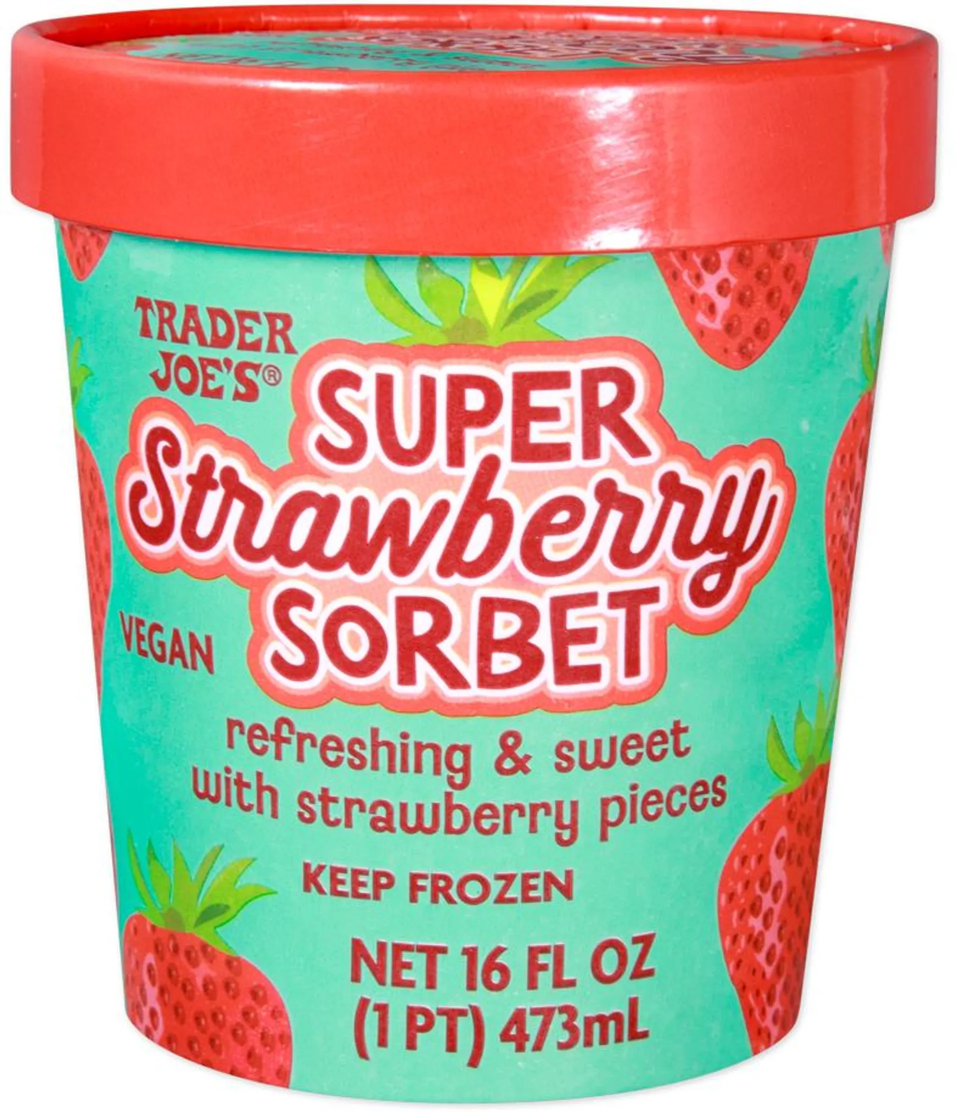 Super Strawberry Sorbet