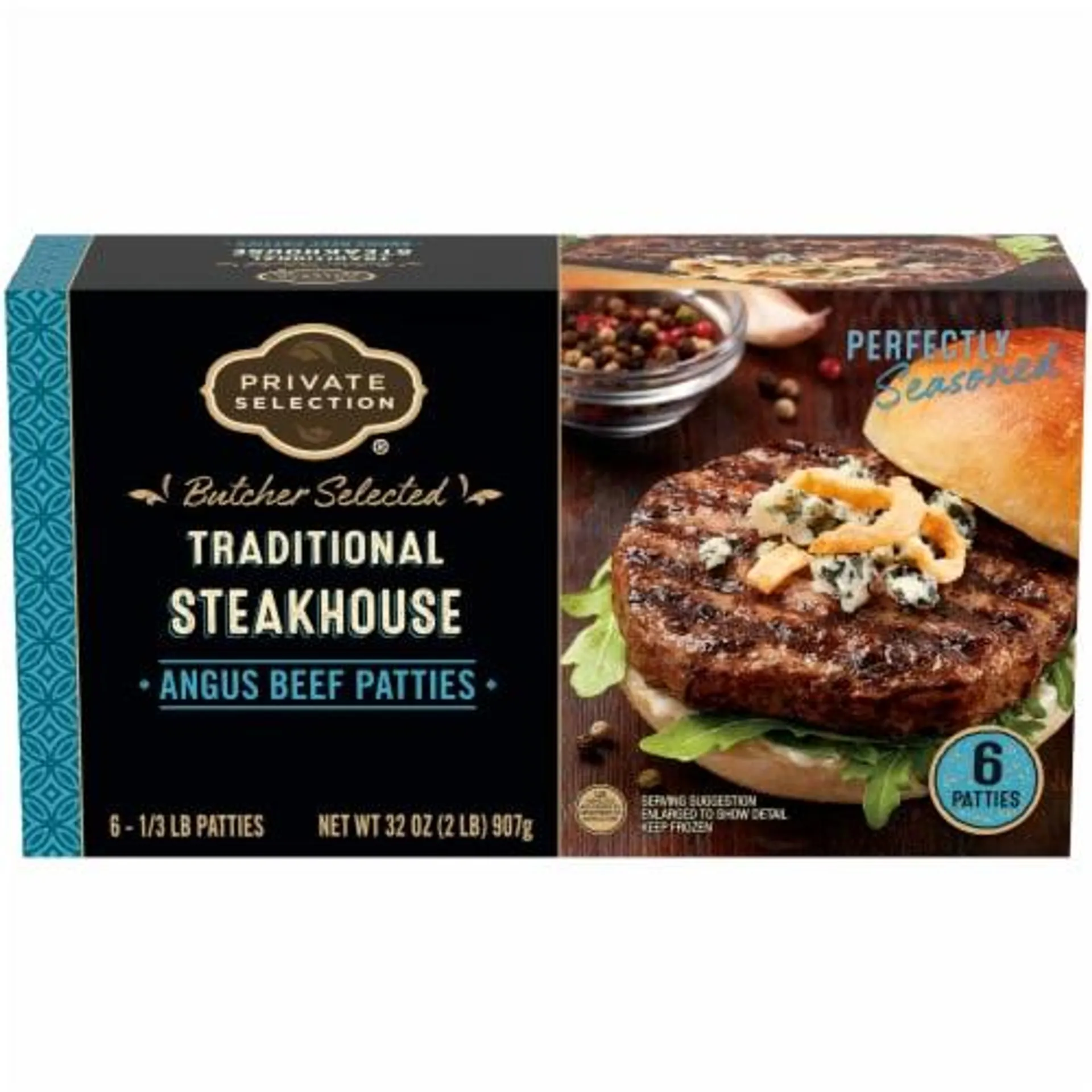 Private Selection® Traditional Steakhouse Angus Beef Patties