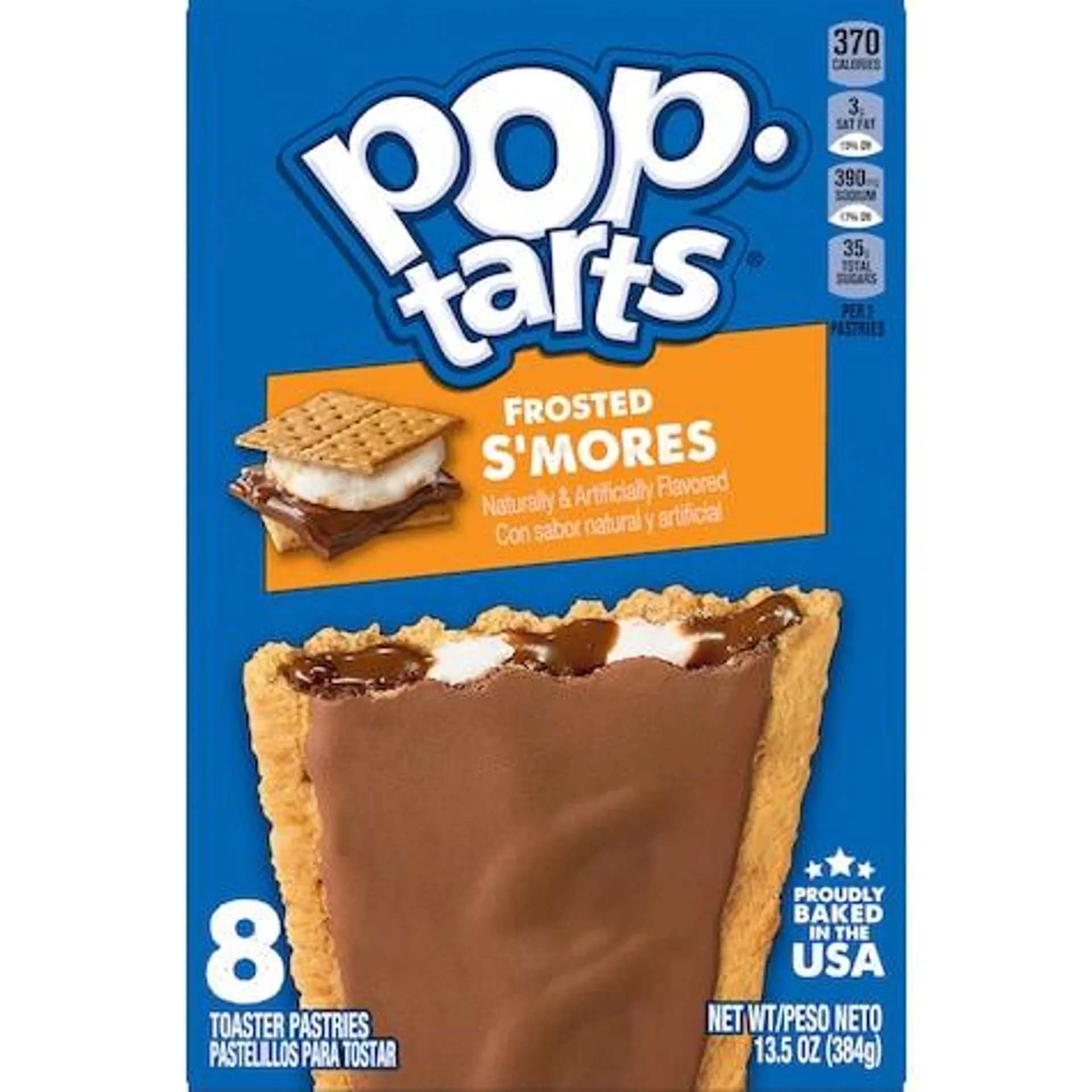 Pop-Tarts Toaster Pastries - Frosted S'mores, 8 ct. Box