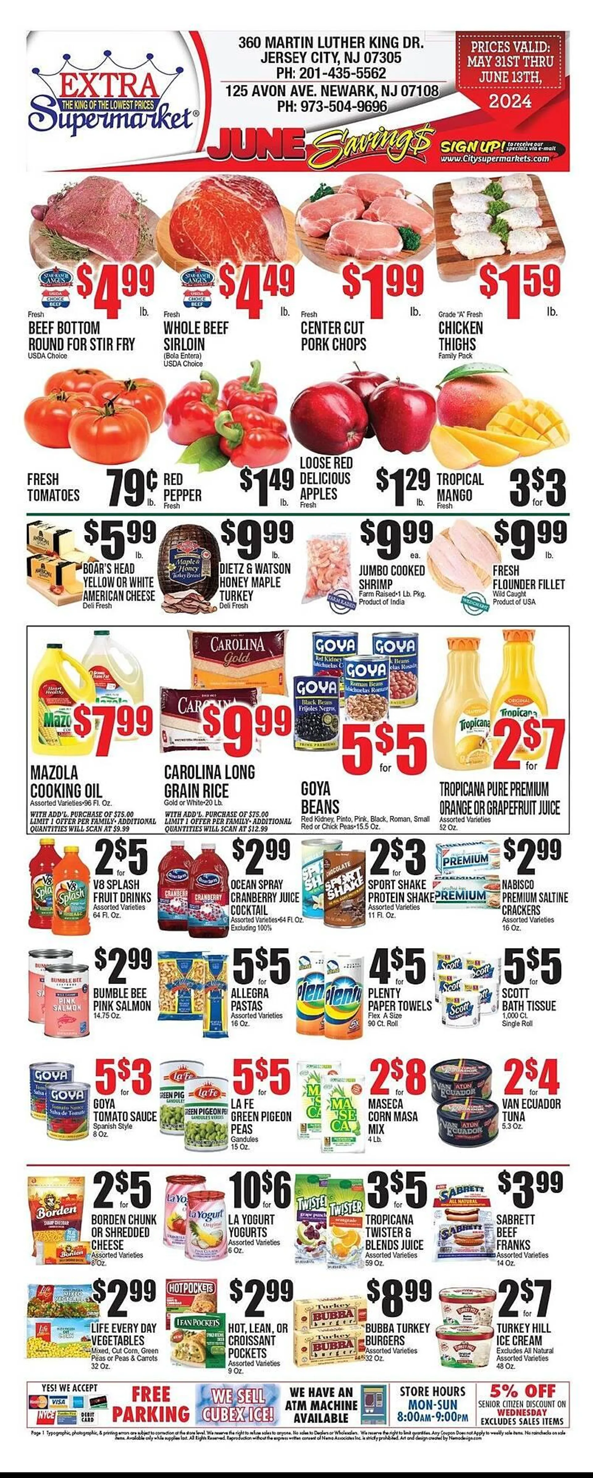 Extra Supermarket Weekly Ad - 1