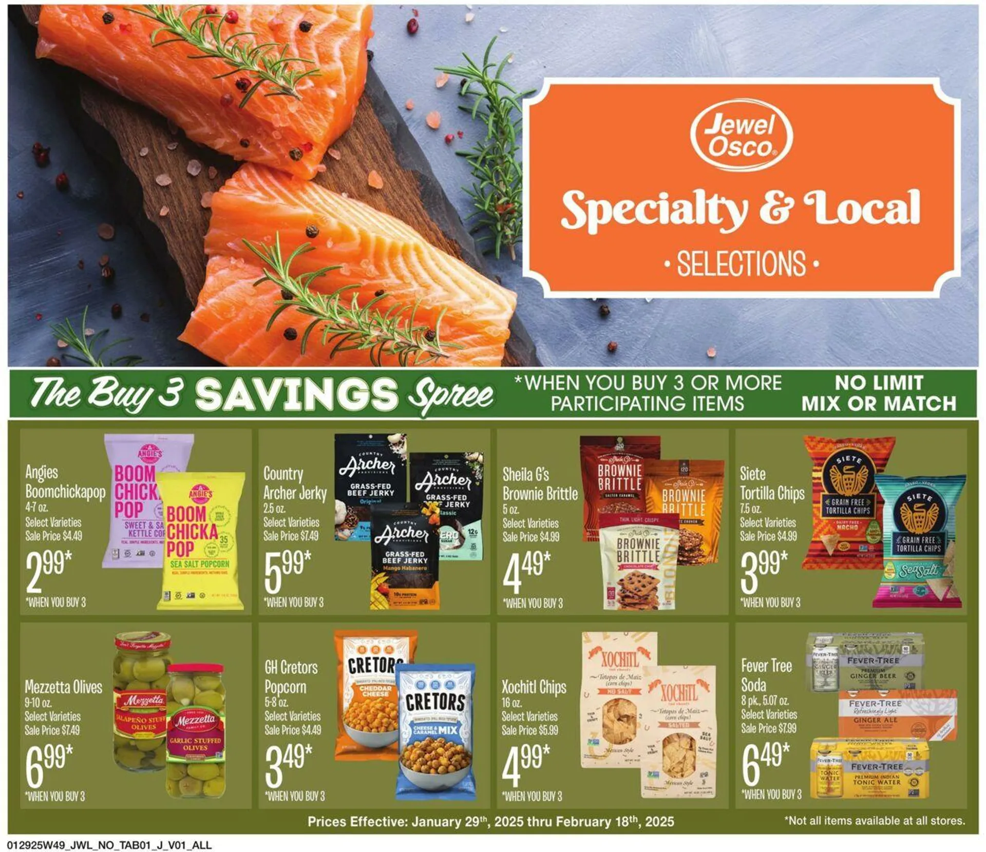 Catálogo de Jewel Osco Current weekly ad 29 de enero al 18 de febrero 2025 - Página 1