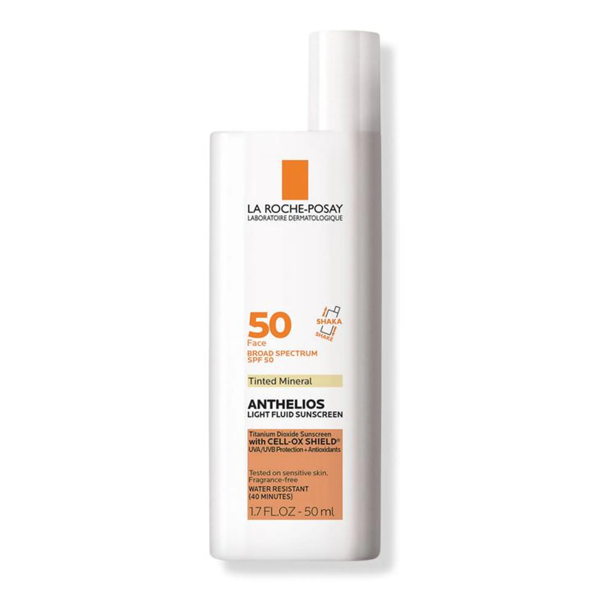 Anthelios Mineral Tinted Ultra Light Face Sunscreen Fluid SPF 50