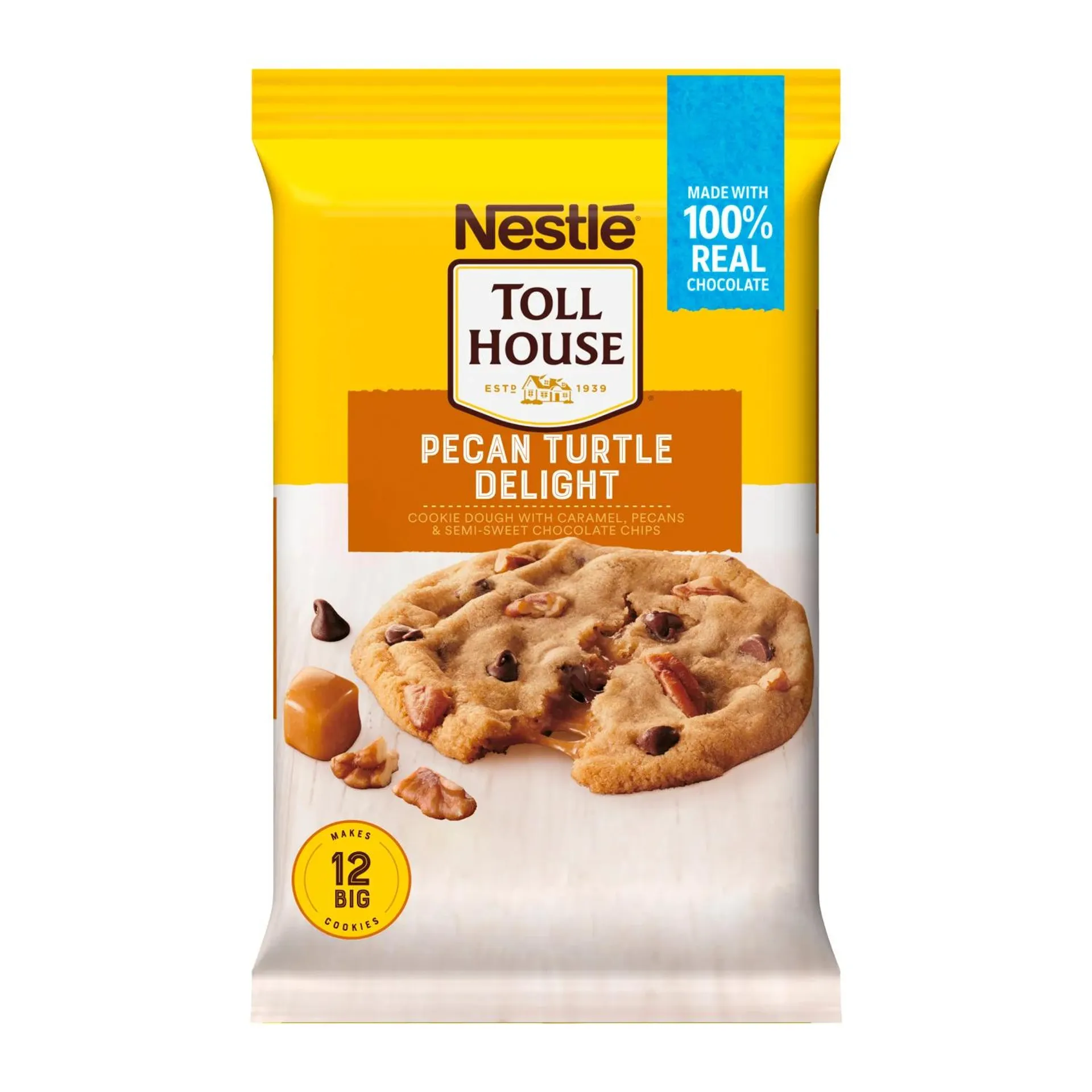 Nestle Toll House Cookie Dough - Pecan Turtle Delight