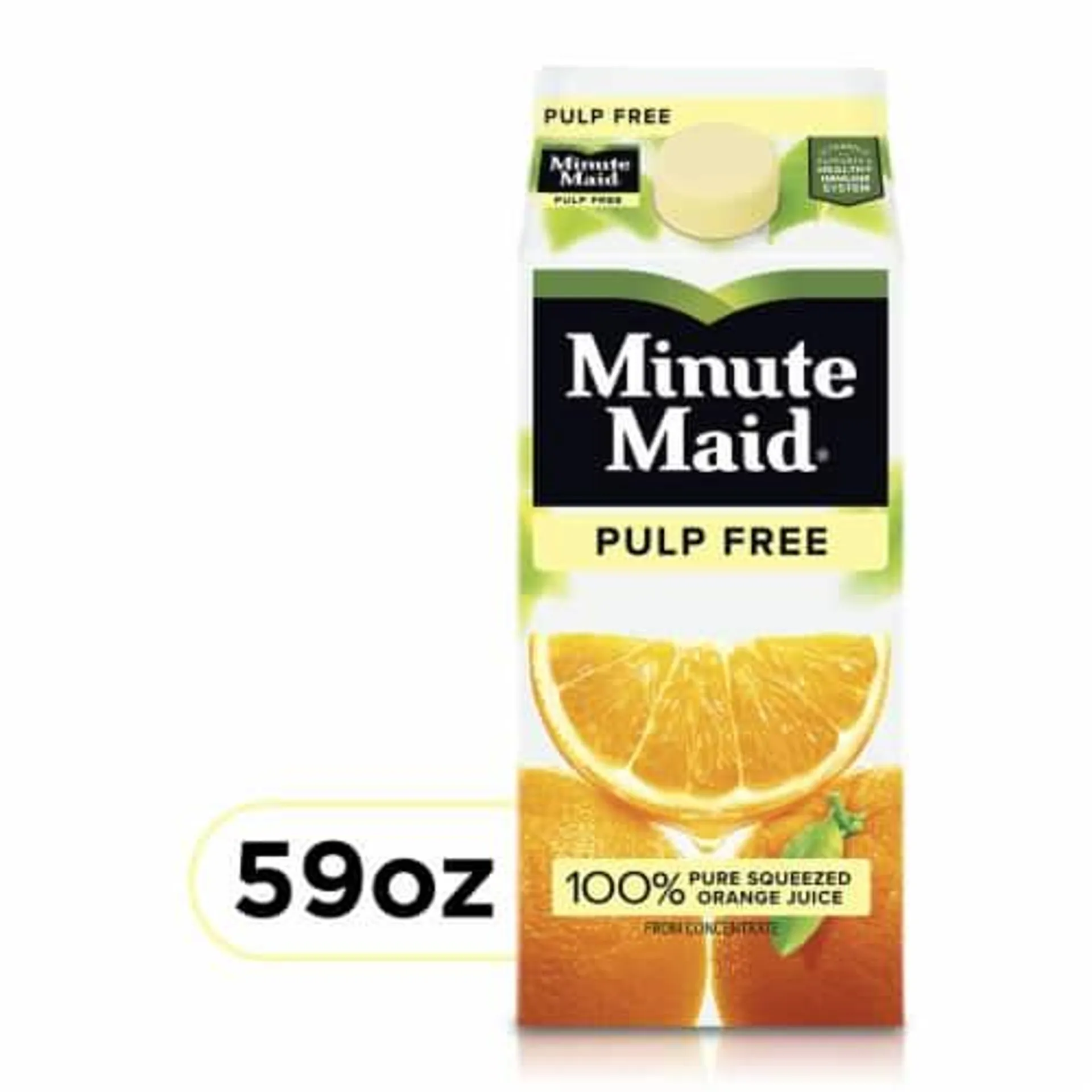 Minute Maid Orange Juice Pulp Free Fruit Juice Drink