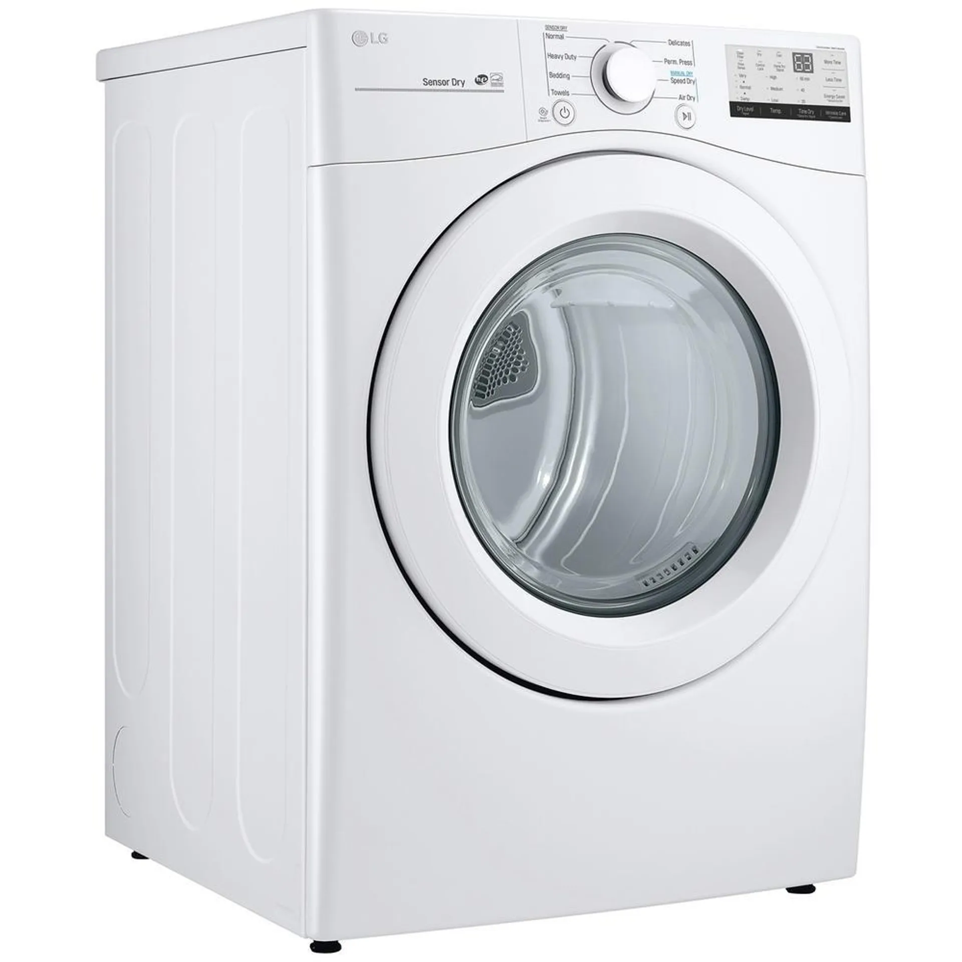 LG DLG3401W 7.4 cu. ft. Front Load Gas Dryer with Sensor Dry - White