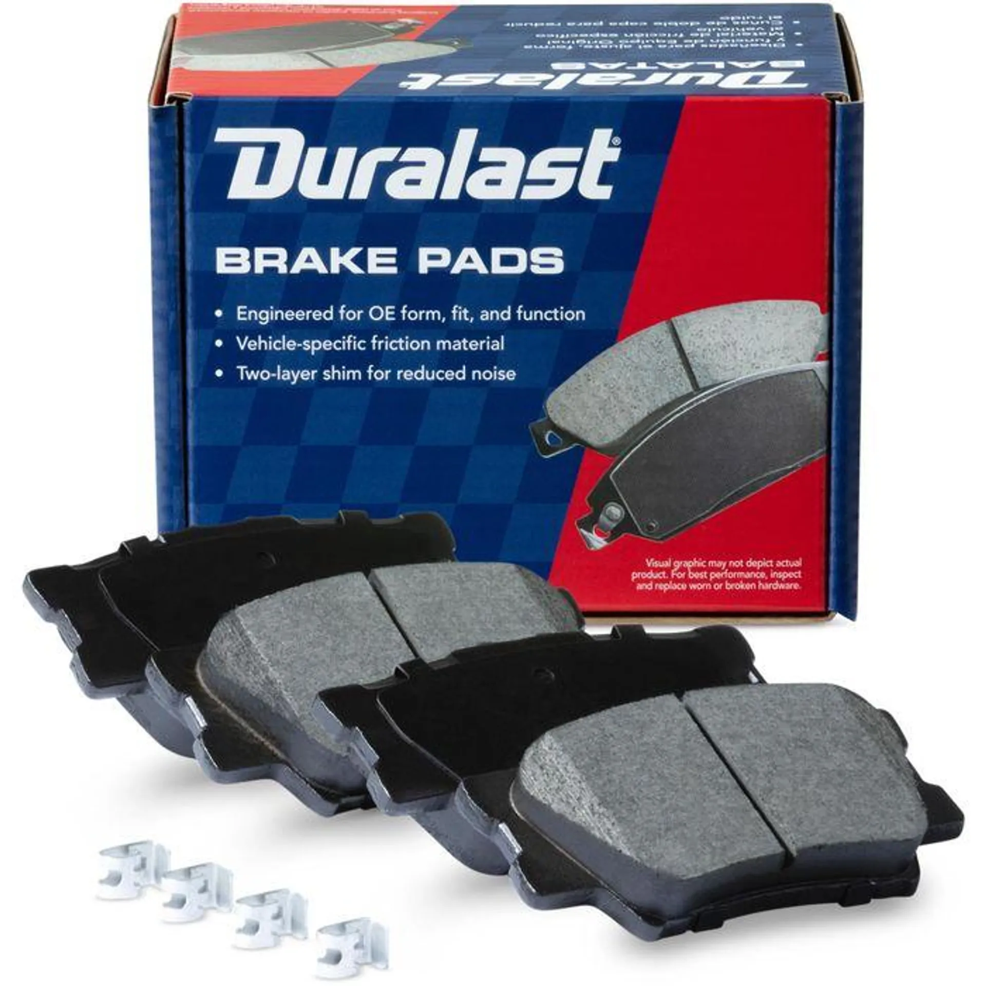 Duralast Ceramic Brake Pads D1212