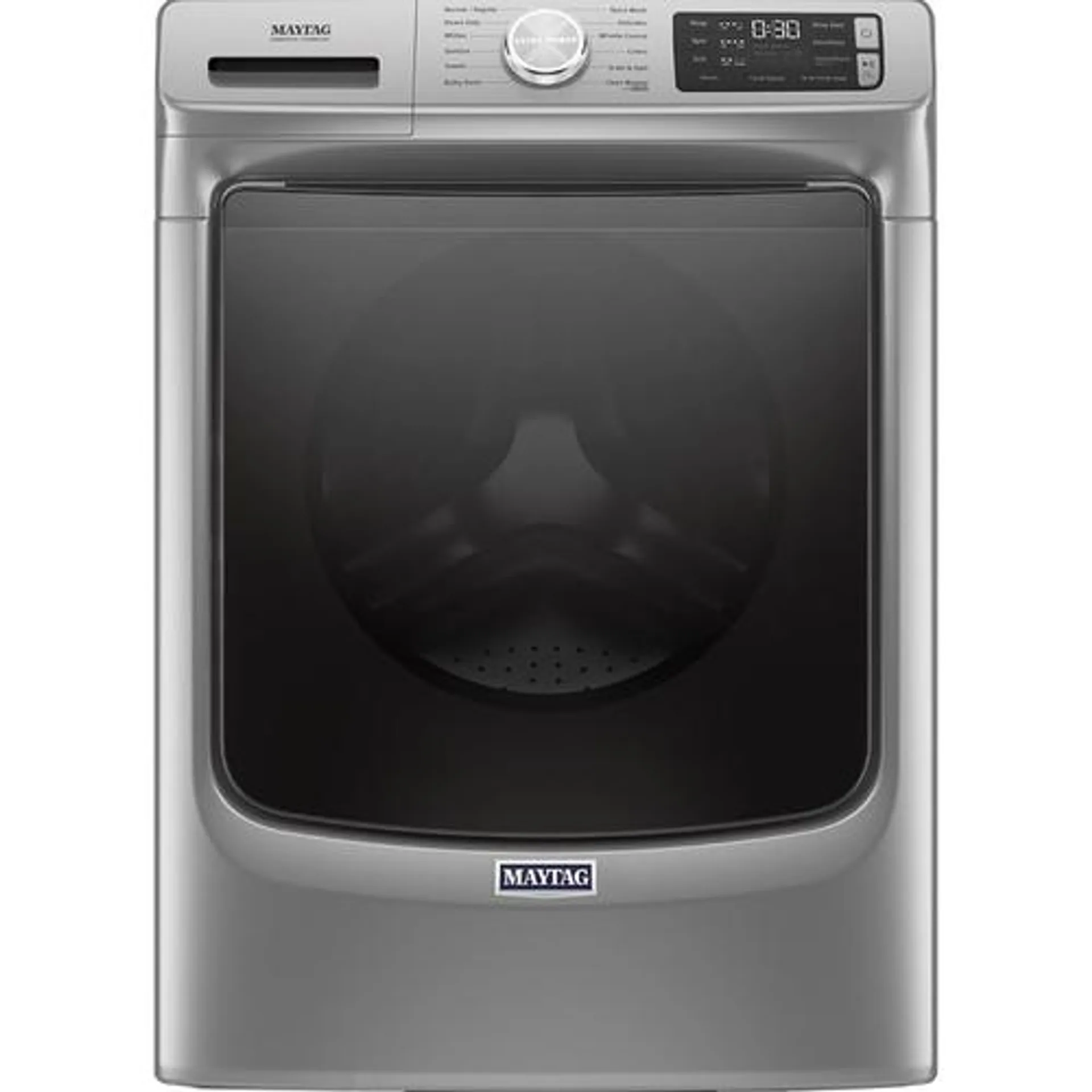 4.8 CuFt Smart Steam Electric Front Load Metallic Slate Washer with 16 Hr. Fresh Hold® Option