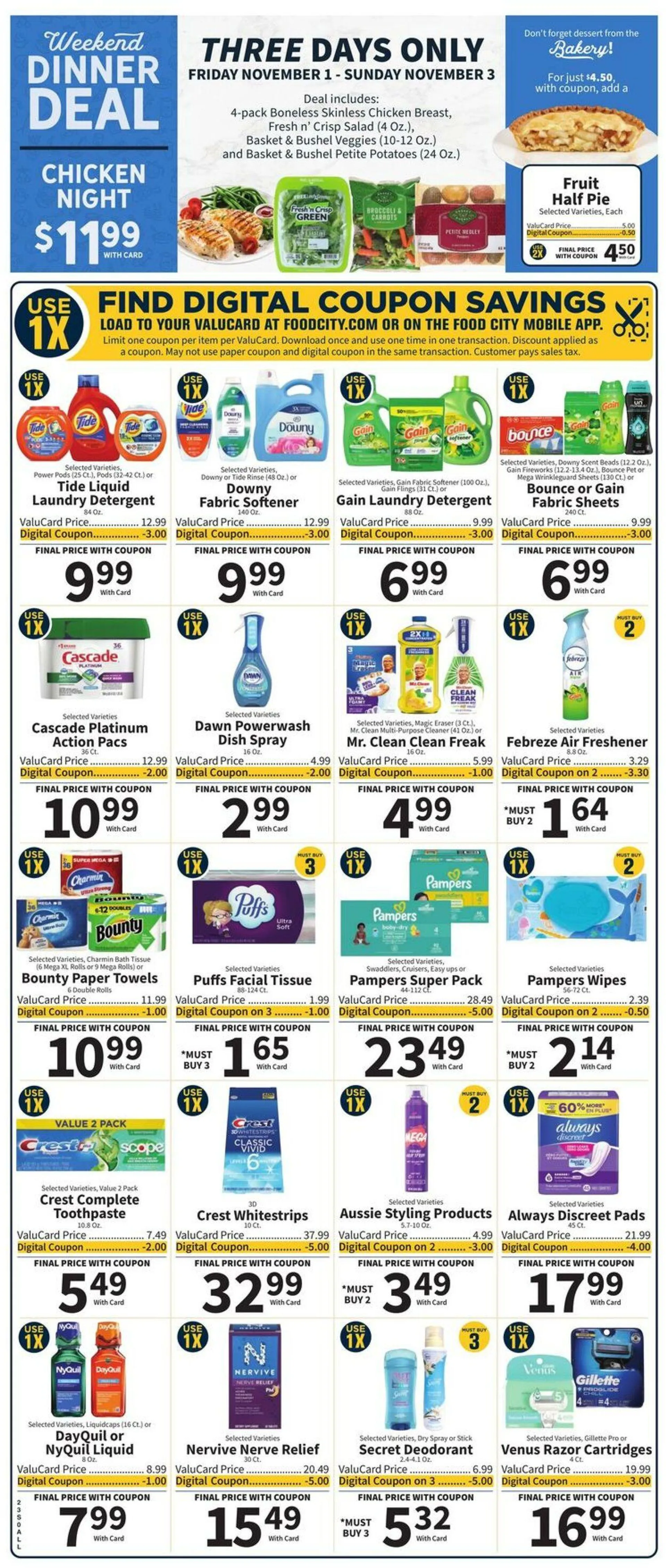 Catálogo de Food City Current weekly ad 30 de octubre al 5 de noviembre 2024 - Página 2