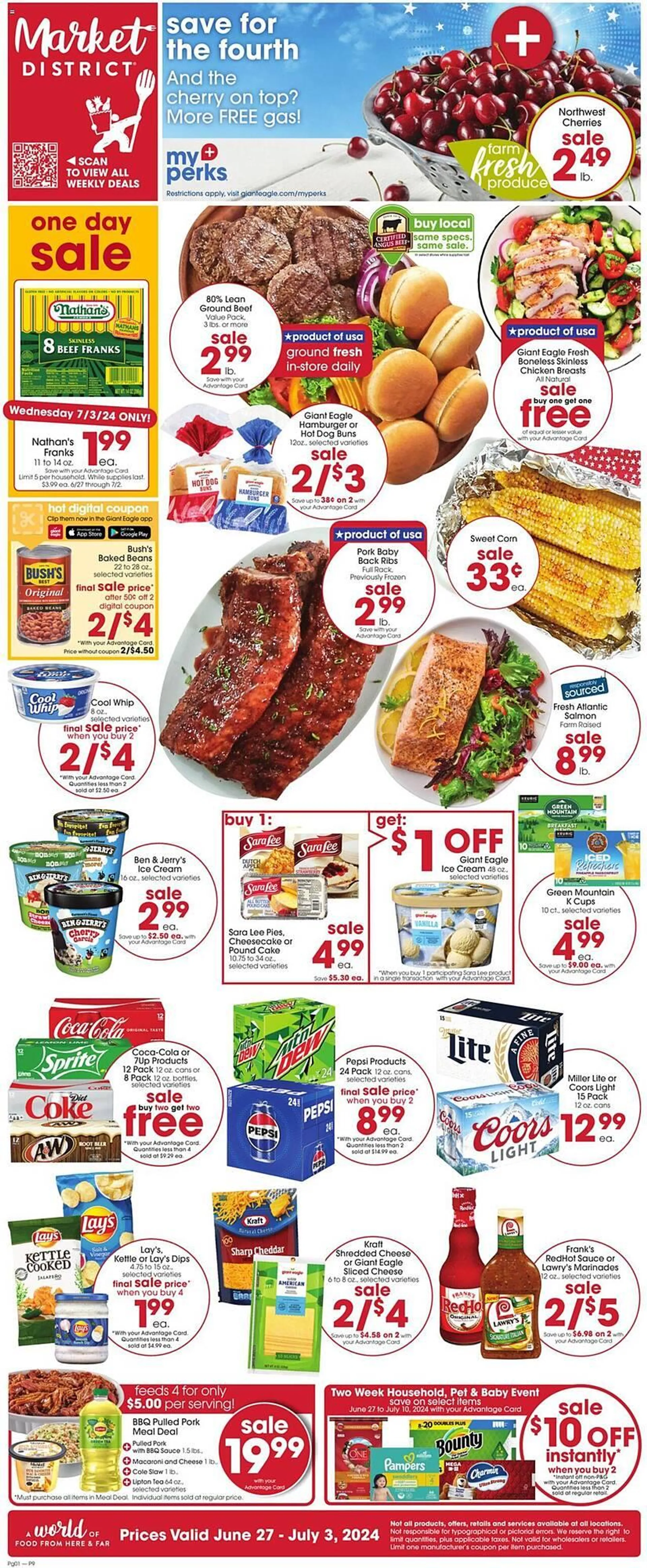 Giant Eagle Weekly Ad - 1