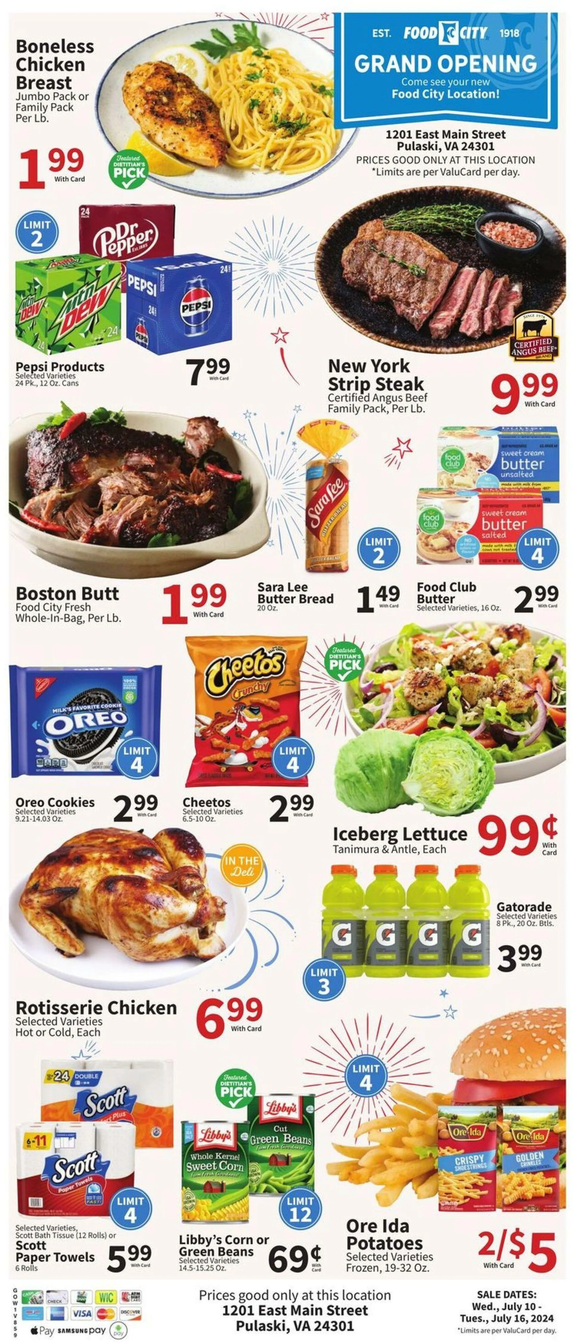 Food City Current weekly ad - 1