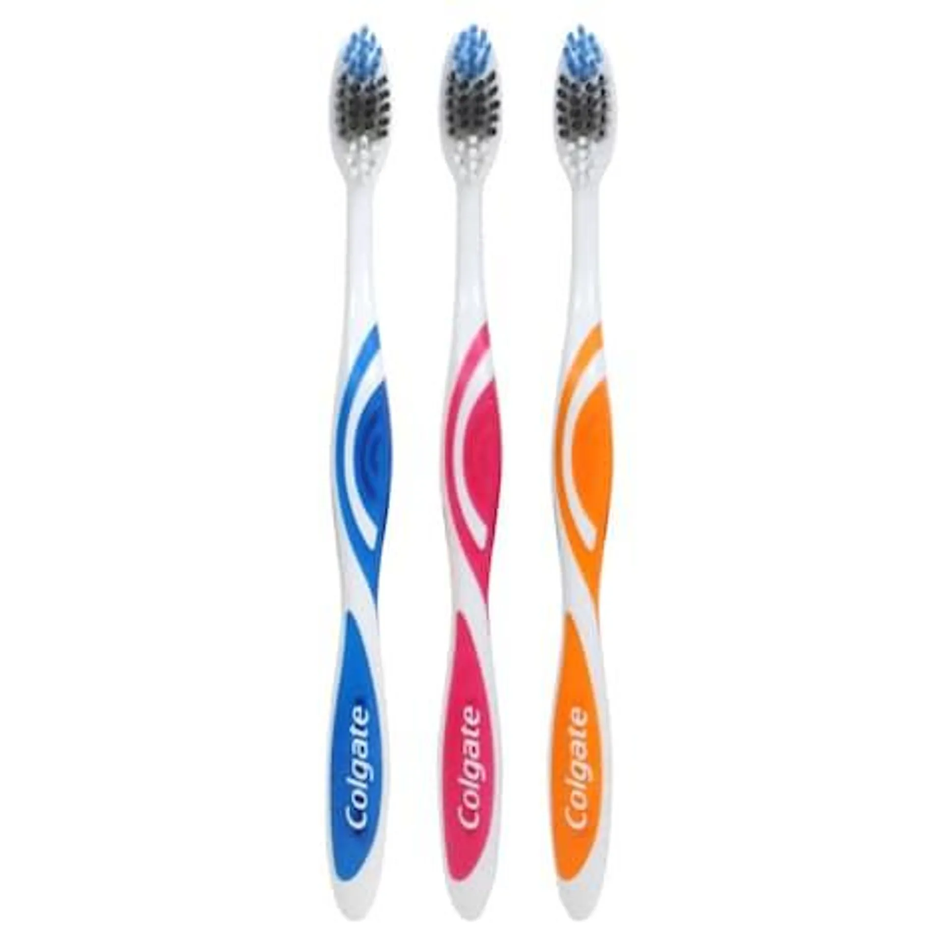 Colgate(R) Triple Action Charcoal Toothbrush